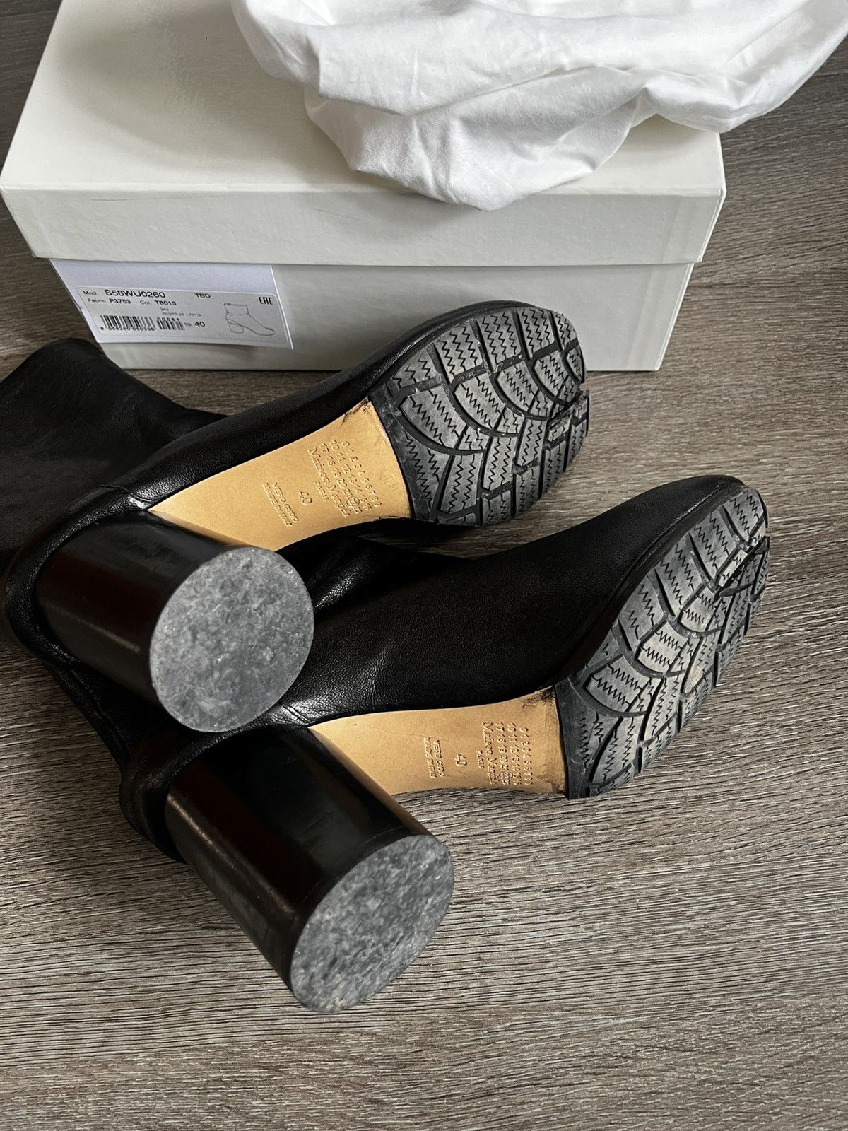 Maison Margiela Maison Margiela Tabi Heel Boots Size US 9.5 / IT 39.5 - 3 Thumbnail