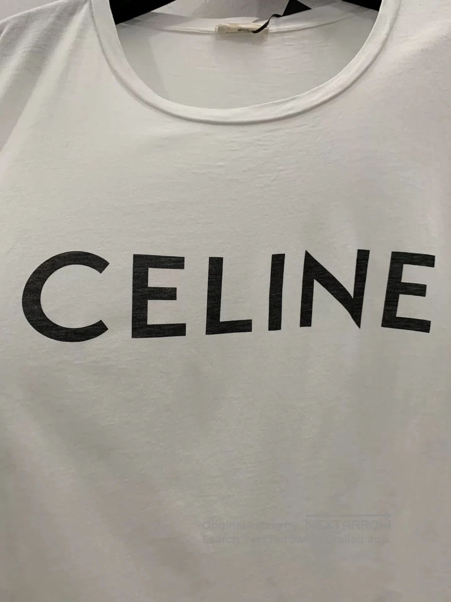 Other Celine Black Logo White Short. Size L / US 10 / IT 46 - 4 Thumbnail