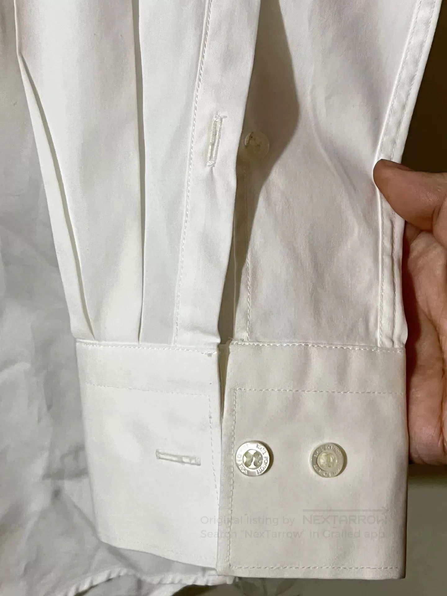 Neil Barrett Neil Barrett Men's White Shirt. Size US M / EU 48-50 / 2 - 3 Thumbnail