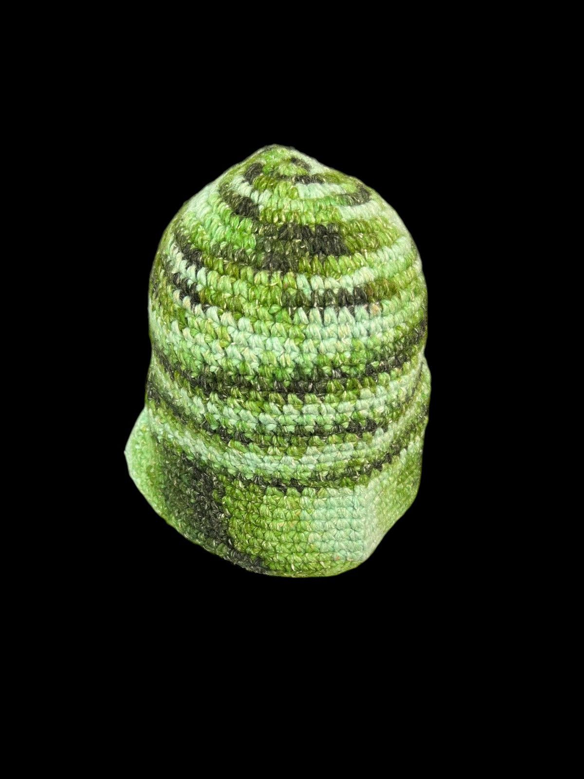 Japanese Brand × Kapital × Vintage Crochet Knitted Handmade Rare Hats ☠️☠️ Size ONE SIZE - 4 Thumbnail