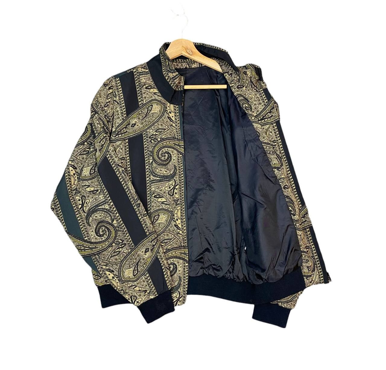 Japanese Brand × Vintage VINTAGE JAPAN PAISLEY JACKET like HERMES Size US L / EU 52-54 / 3 - 3 Thumbnail