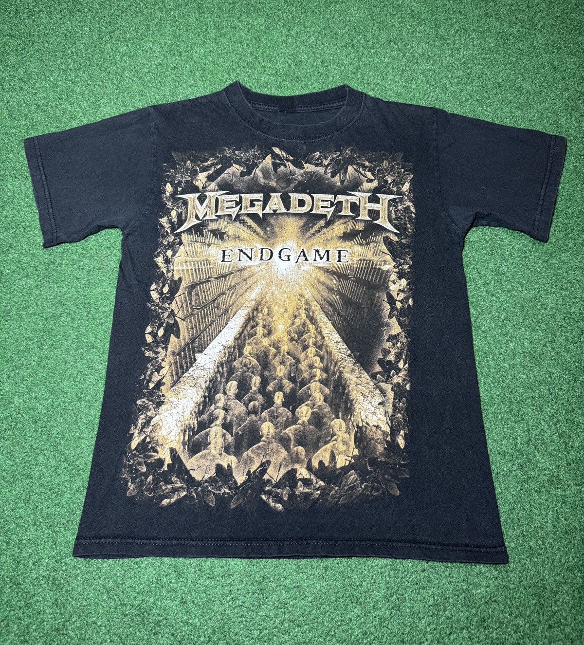 Vintage Megadeath Endgame Sm Aop Metal 90s Y2K Band T Shirt