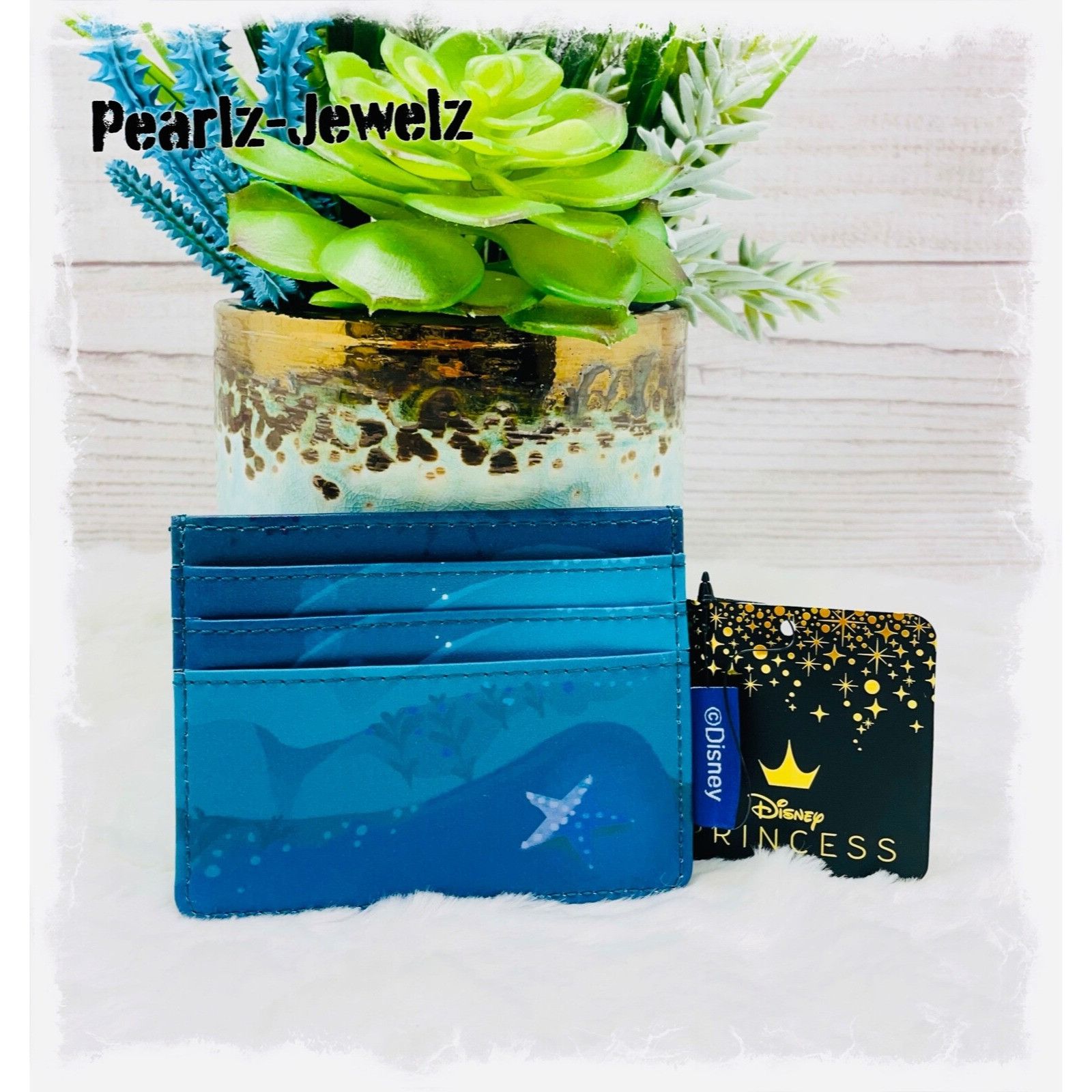 Disney Loungefly Disney Little Mermaid Ariel Grotto Cardholder BoxL Size ONE SIZE - 2 Thumbnail