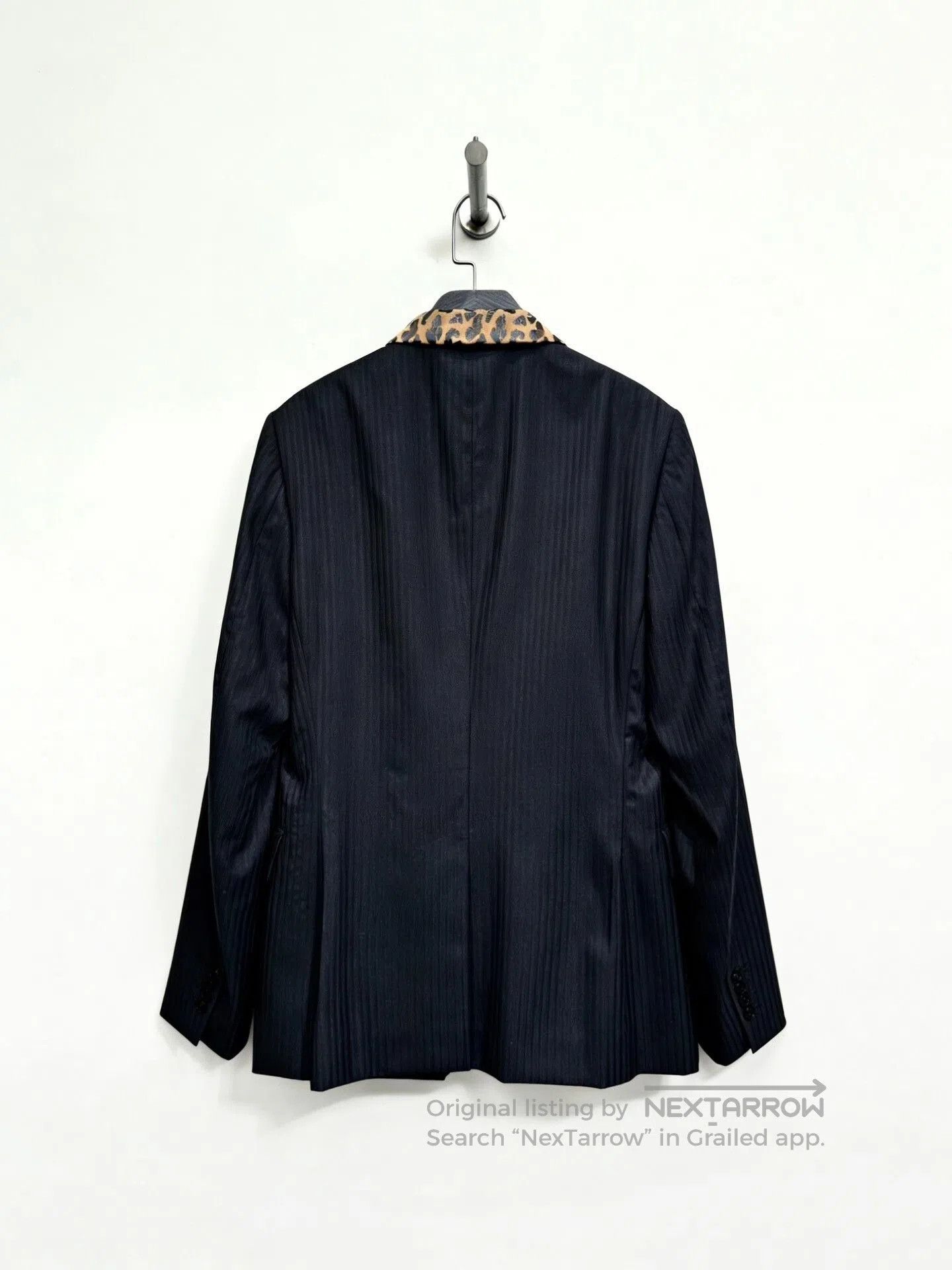 Comme des Garcons COMME des GARCONS HOMMEPLUS Leopard Collar Coat. Size US XS / EU 42 / 0 - 4 Thumbnail