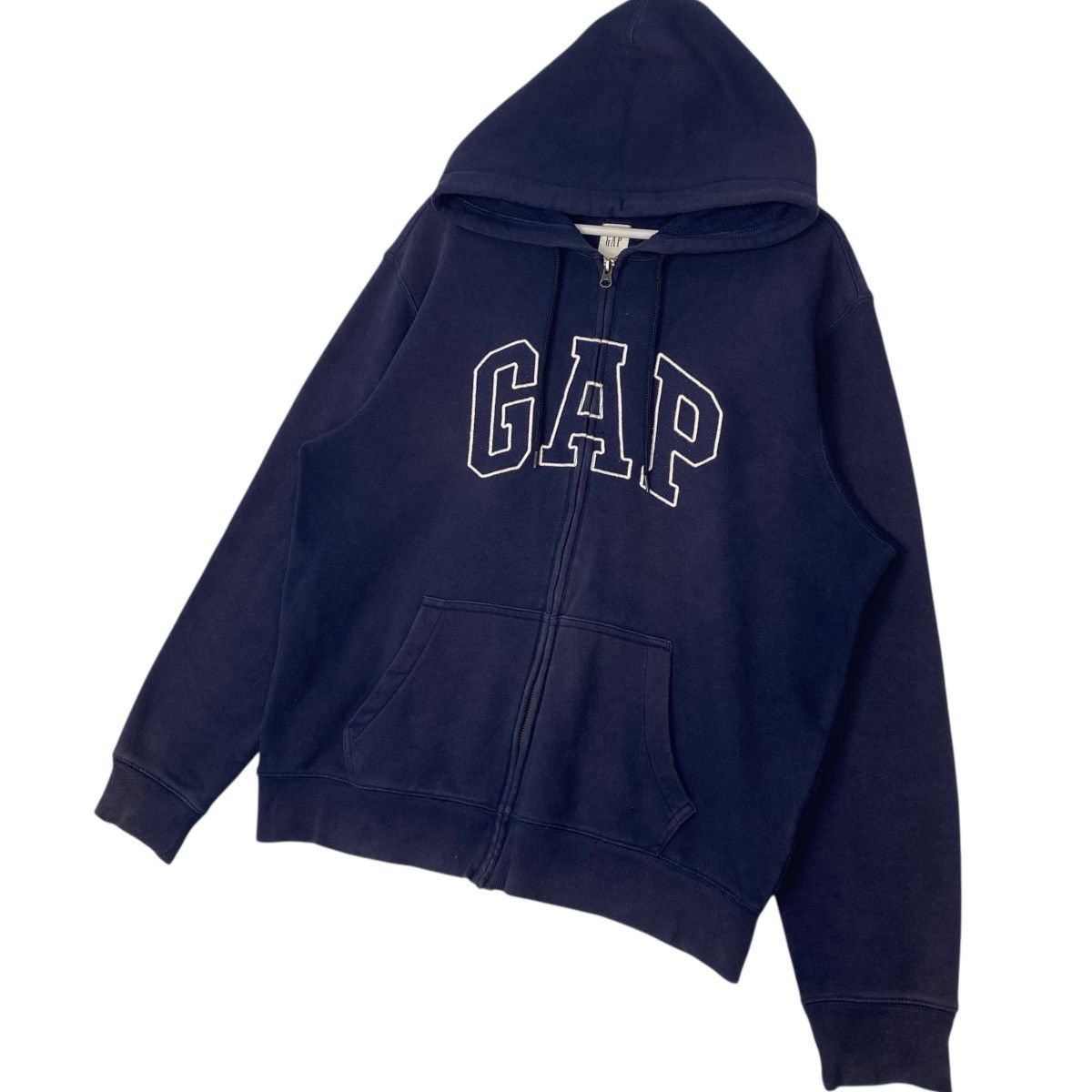 Other Vintage Gap Hoodie Big Logo Sweater Navy Blue Pullover SizeL Size US L / EU 52-54 / 3 - 2 Thumbnail