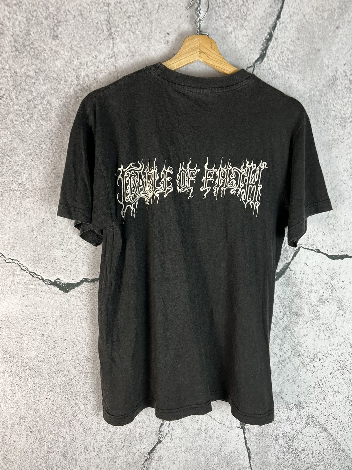 Band Tees 90s Rare Cradle Of Filth vintage y2k grunge tee Size US M / EU 48-50 / 2 - 2 Thumbnail