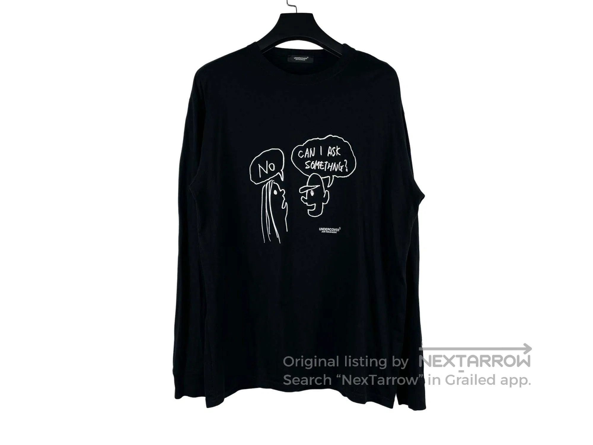 Undercover UNDERCOVER Funny Slogan Long Sleeve Size US XL / EU 56 / 4 - 1 Thumbnail