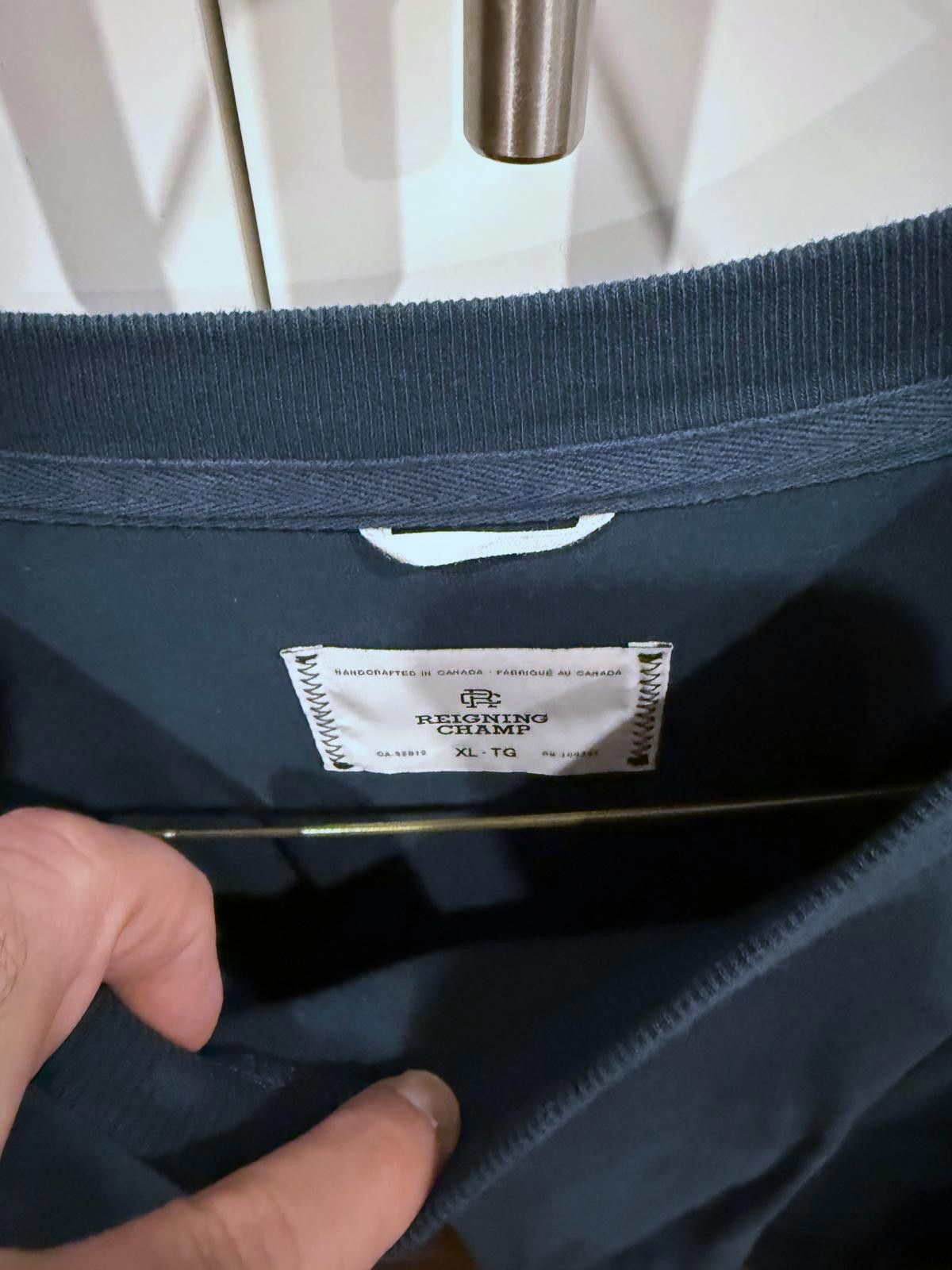 Reigning Champ Reigning Champ Aqua Marine Long Sleeve T-Shirt - XL Size US XL / EU 56 / 4 - 3 Thumbnail