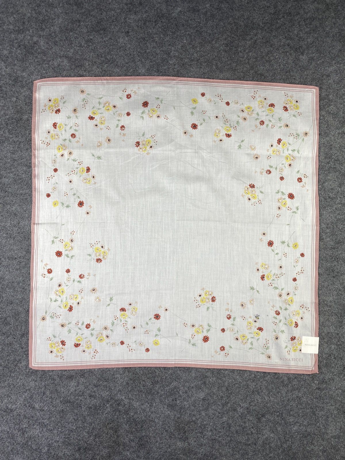 Vintage Nina Ricci Handkerchief / Bandana / Neckerchief- B016 Size ONE SIZE - 1 Thumbnail