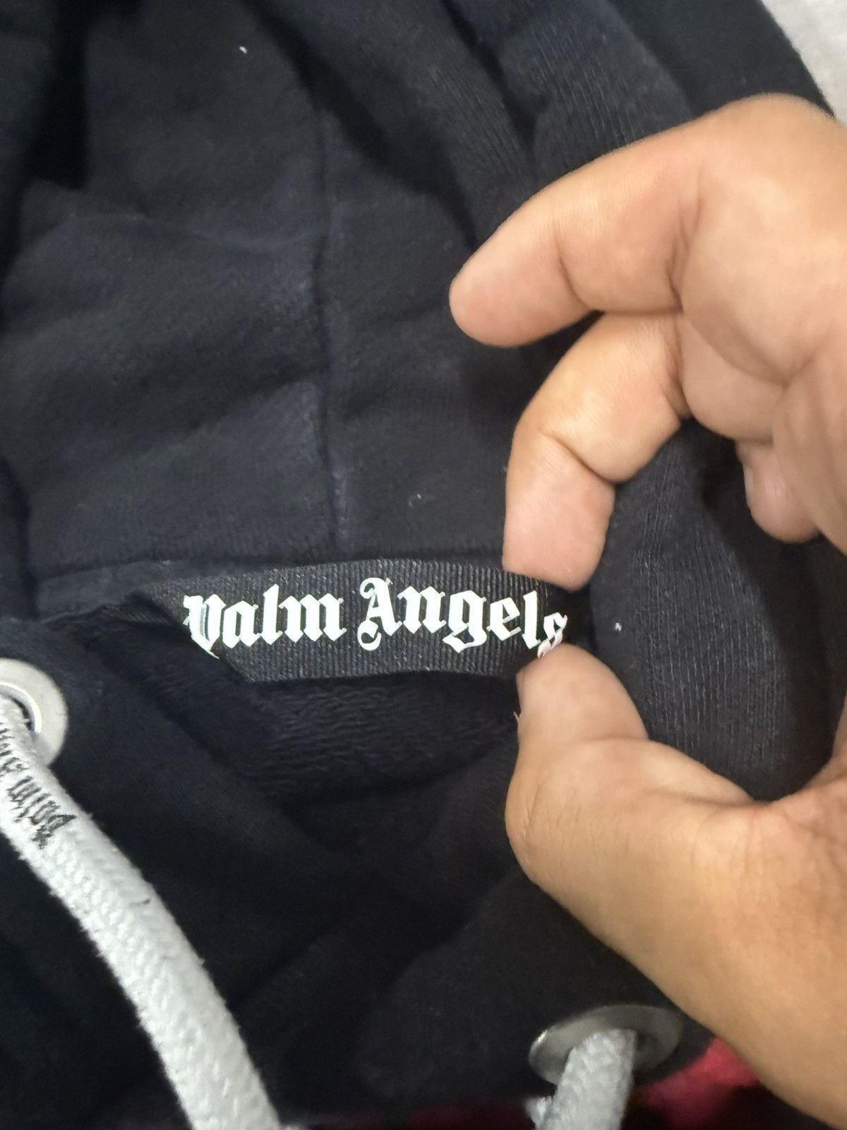 Palm Angels Black Hoodie