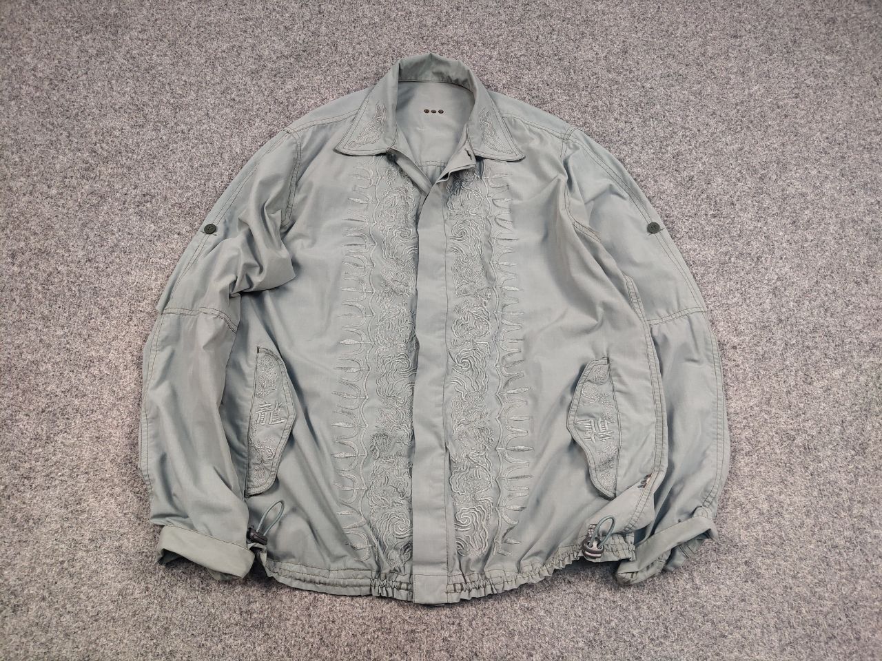 Maharishi Vintage Maharishi Japan Embroidered logo Bomber Jacket Size US M / EU 48-50 / 2 - 2 Thumbnail