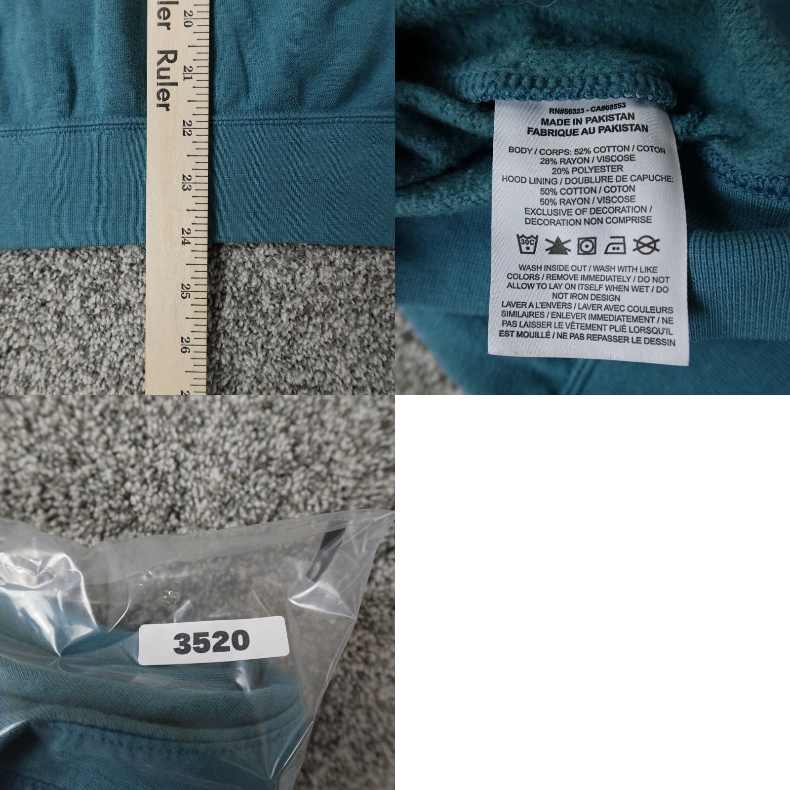 Nike Nike Sweater Mens Medium Blue Green Swoosh Outdoor Sweatshirt Hoodie Size US M / EU 48-50 / 2 - 8 Thumbnail