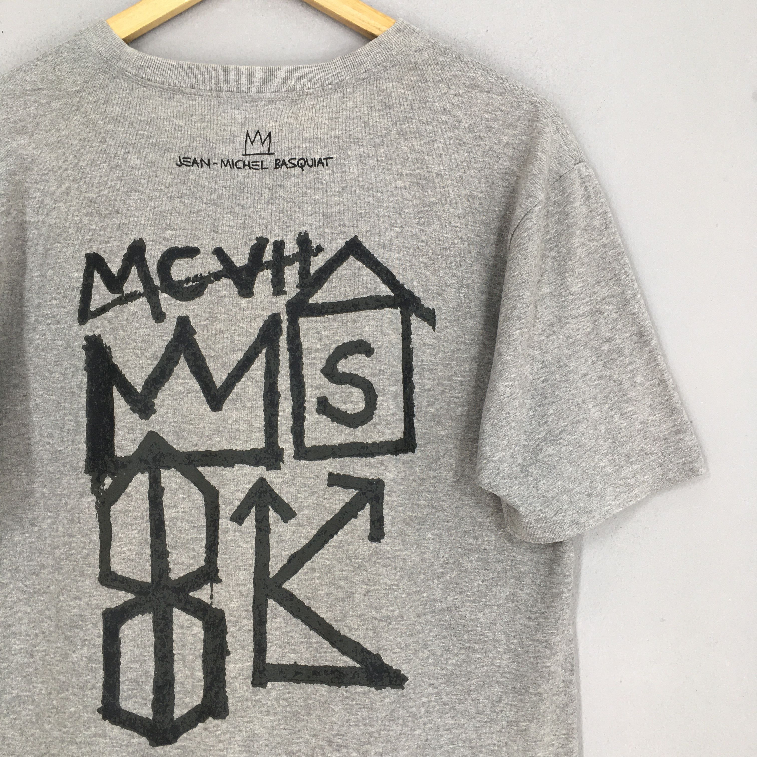 Jean-Michel Basquiat × Vintage Vintage Jean Michel Basquiat MCVII King Pop Art T shirt M Size US M / EU 48-50 / 2 - 7 Thumbnail