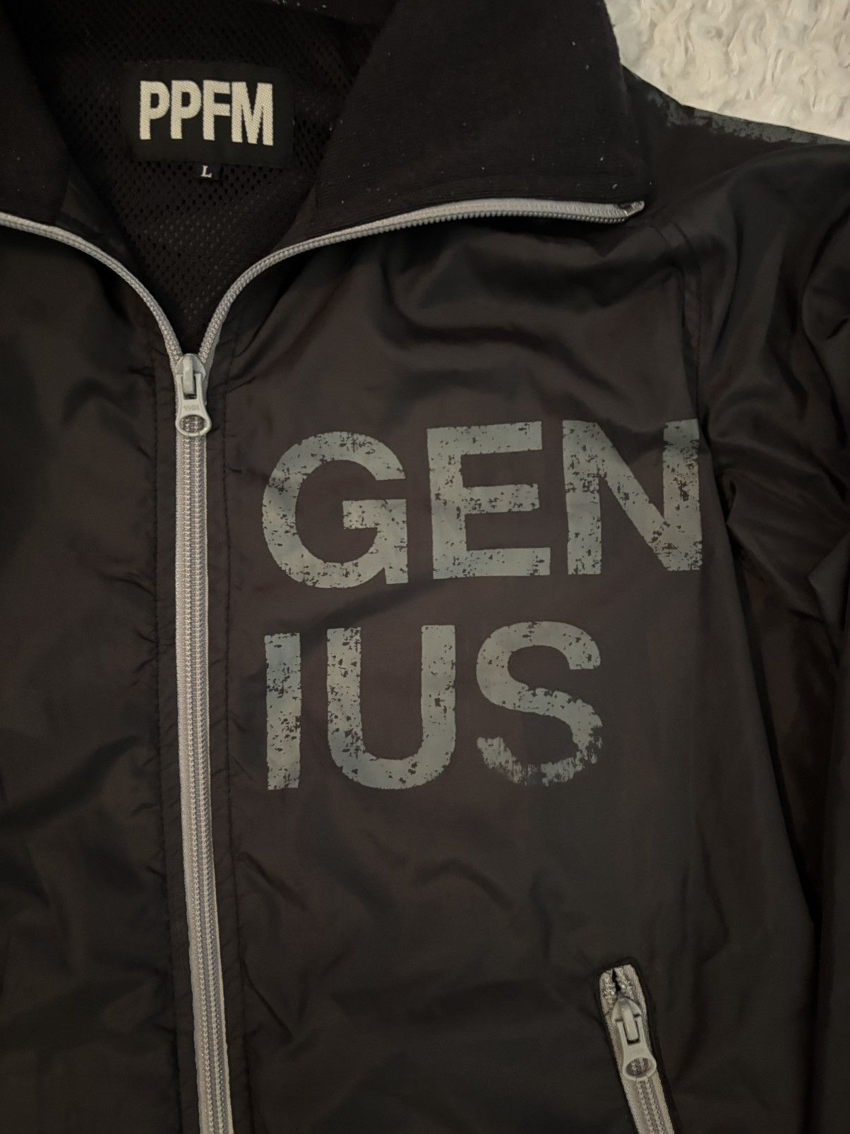 PPFM PPFM Genius Windbreaker Zip Up Jacket Size US L / EU 52-54 / 3 - 4 Thumbnail