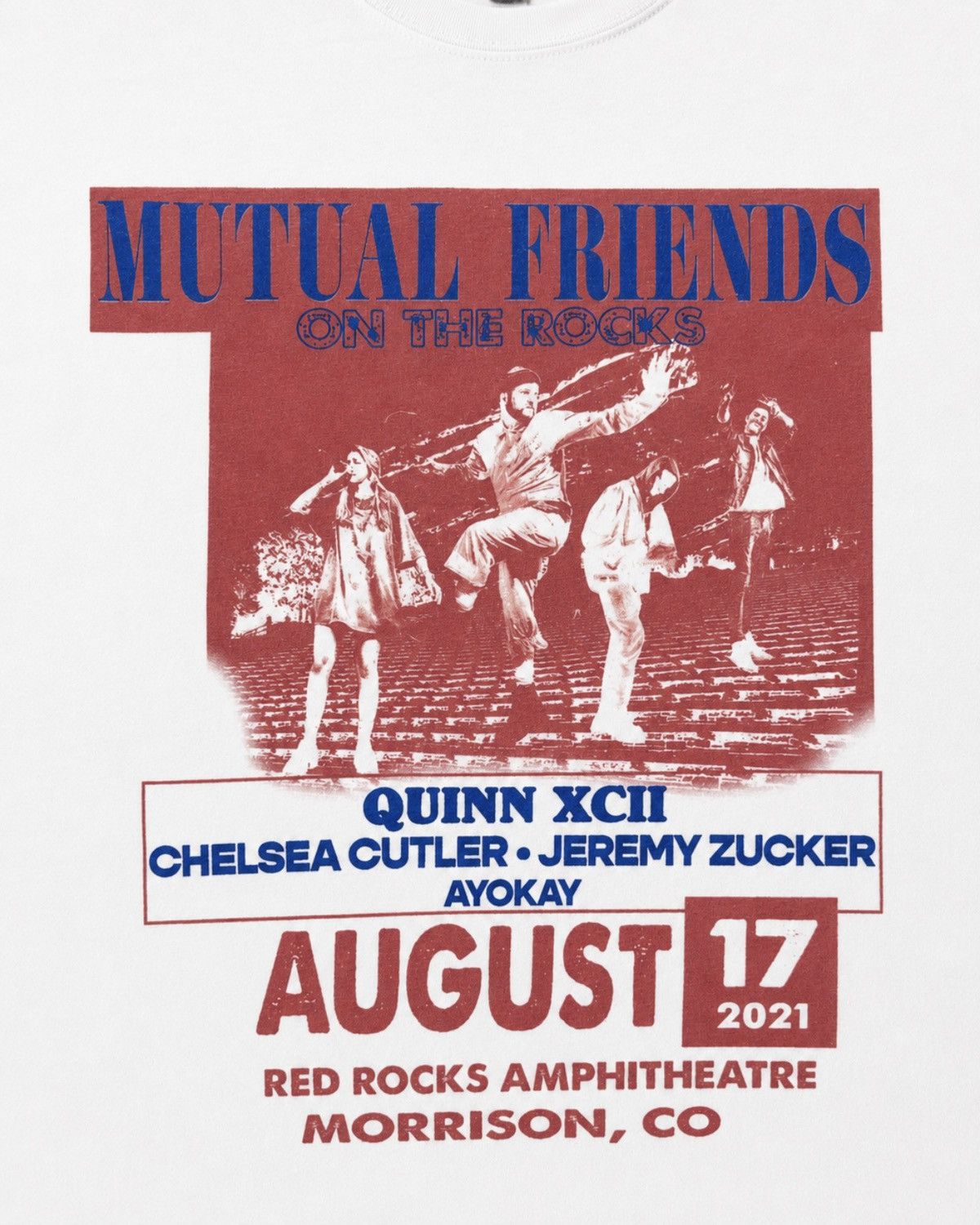 Vintage Mutual Friends “On The Rocks 2021” Event T-Shirt Size US L / EU 52-54 / 3 - 3 Thumbnail
