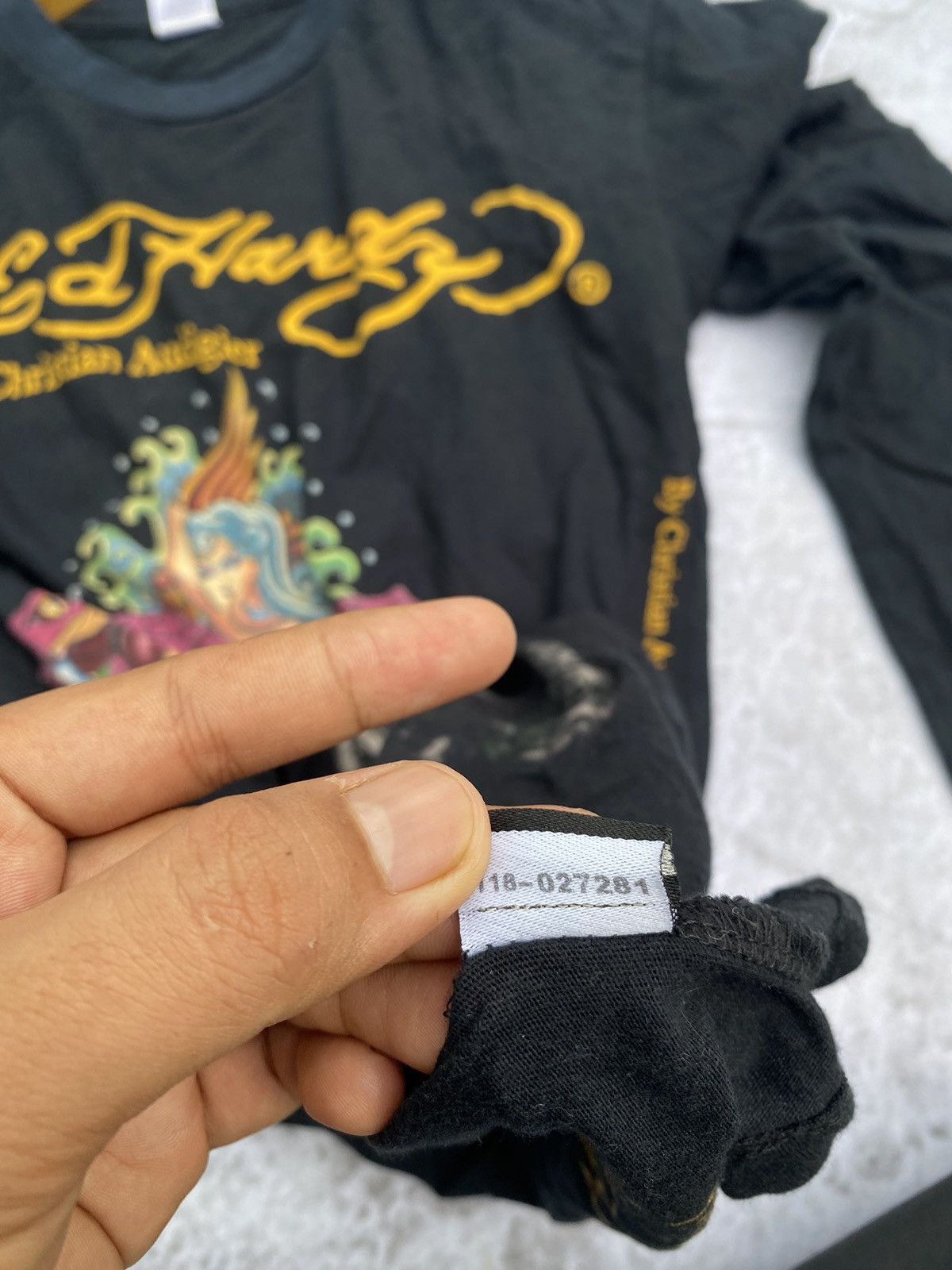 Christian Audigier × Ed Hardy Longsleeve Ed Hardy by Christian Audigier love kills slowly Size US S / EU 44-46 / 1 - 10 Thumbnail