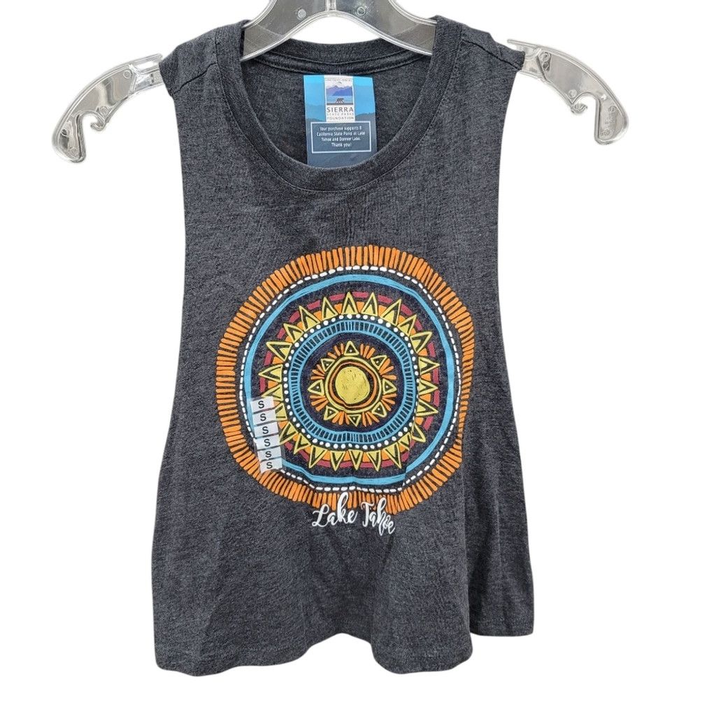 Other NWT Women's Tribal Sun Cropped Tank Top- Lake Tahoe Size S / US 4 / IT 40 - 2 Thumbnail