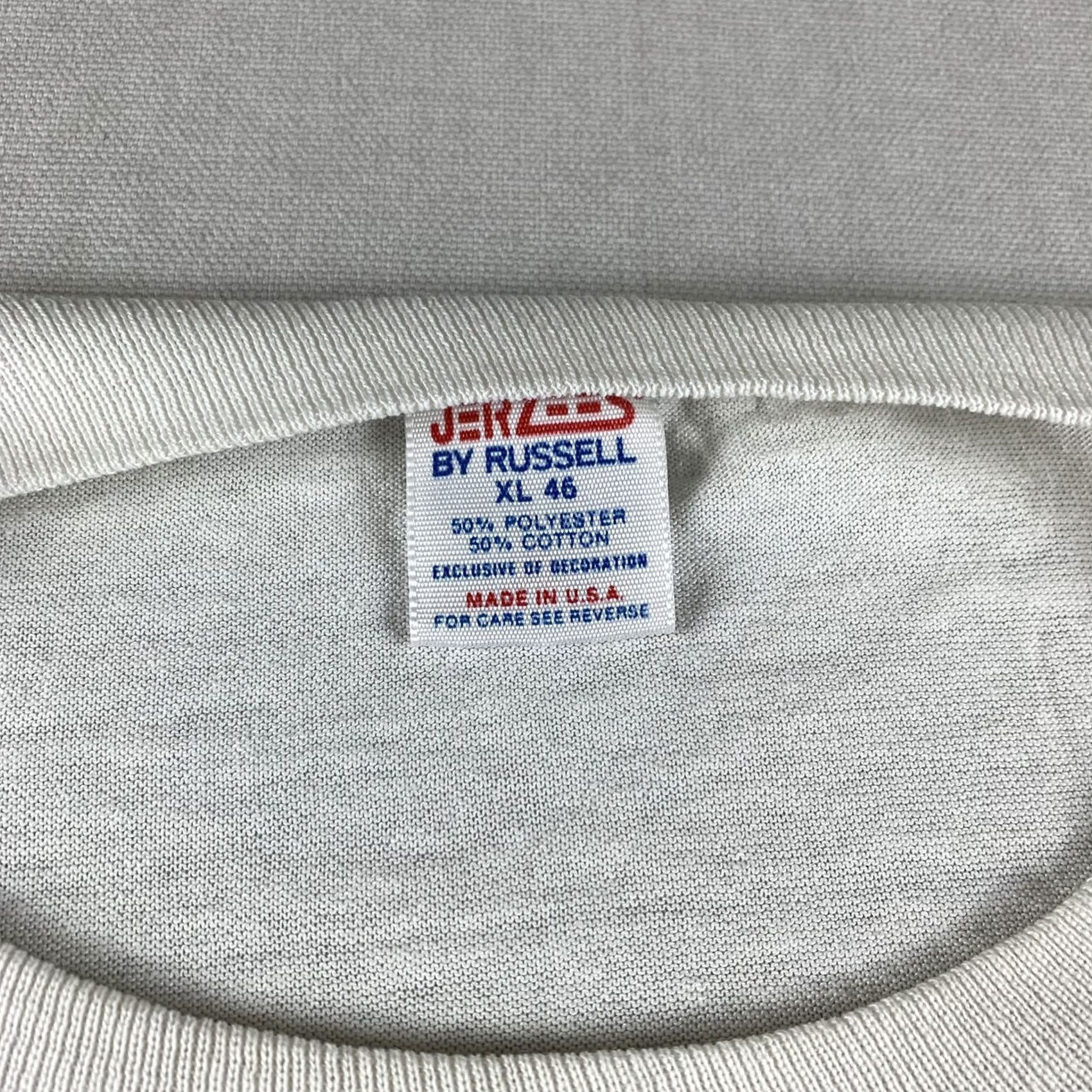 Jerzees VINTAGE Jerzees Scratch Comics Treadwell T-shirt Mens XL White Single Stitch Shirt Adult Mens XL White Graphic Tee 1980s Comics Mens Size US XL / EU 56 / 4 - 4 Thumbnail