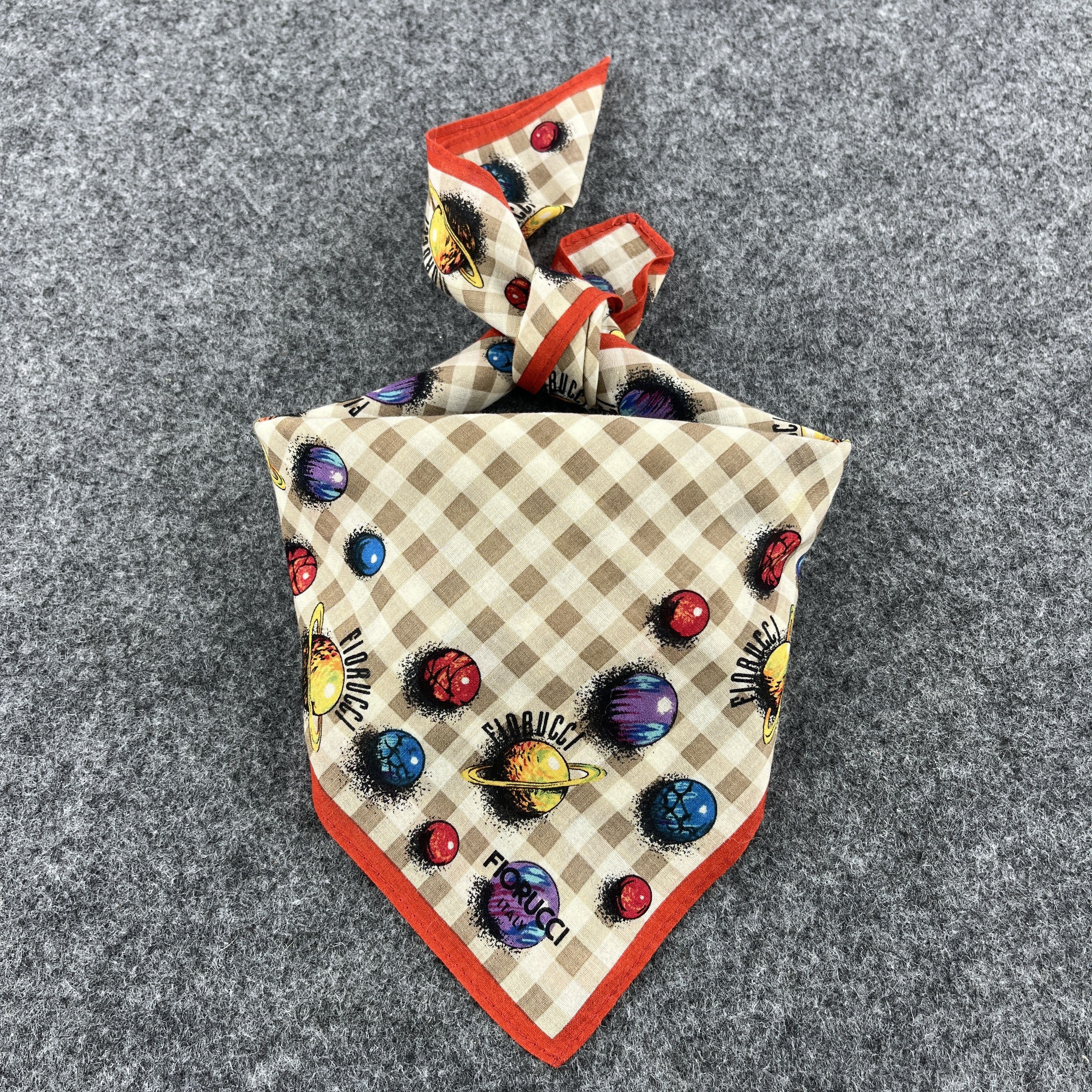 Fiorucci × Vintage Fiorucci Handkerchief / Bandana / Neckerchief B023 Size ONE SIZE - 3 Thumbnail