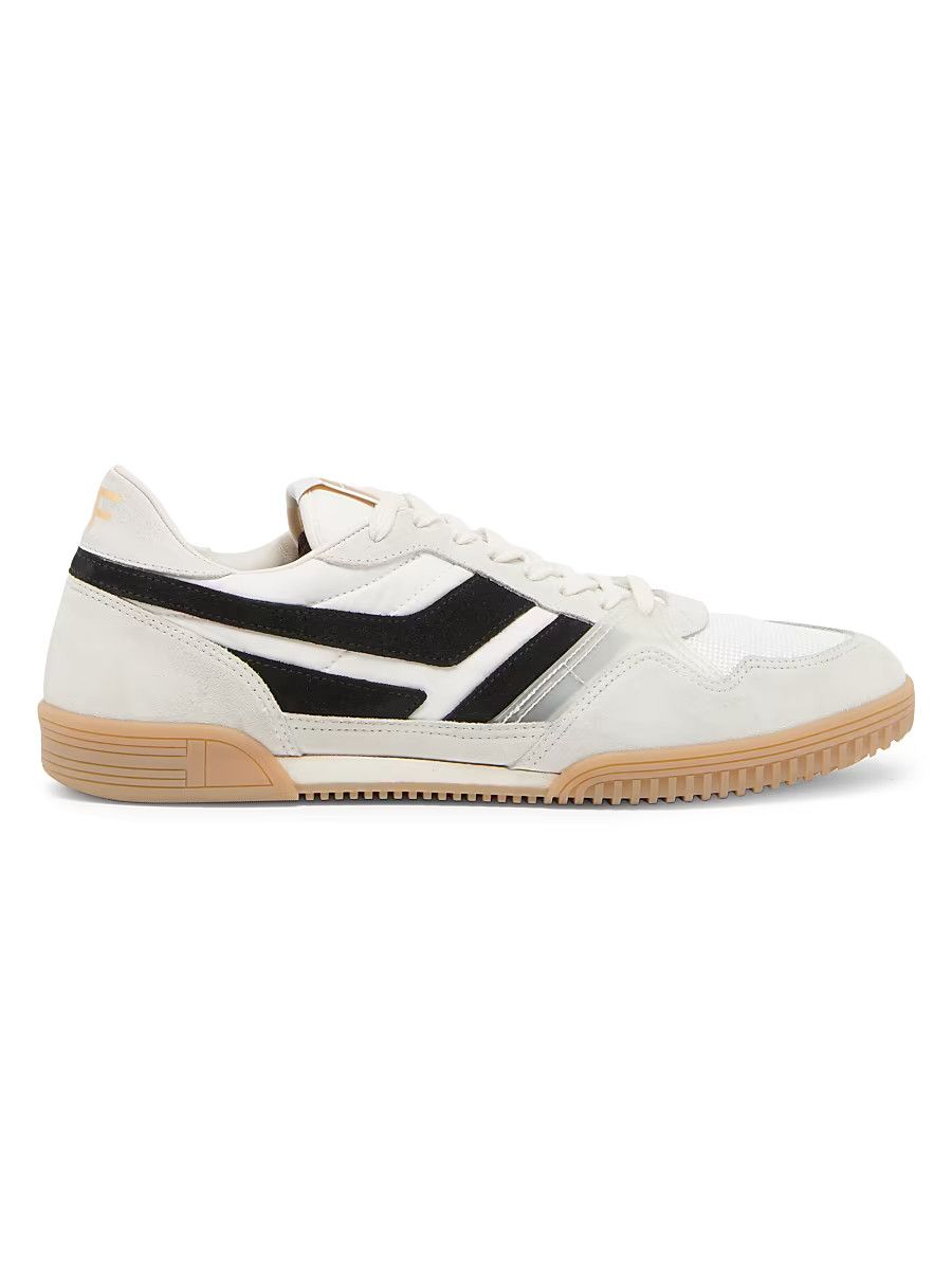 Tom Ford os11x0226 Size: 12 TF / Low-Top Sneakers in White/Black Size US 12 / EU 45 - 1 Thumbnail