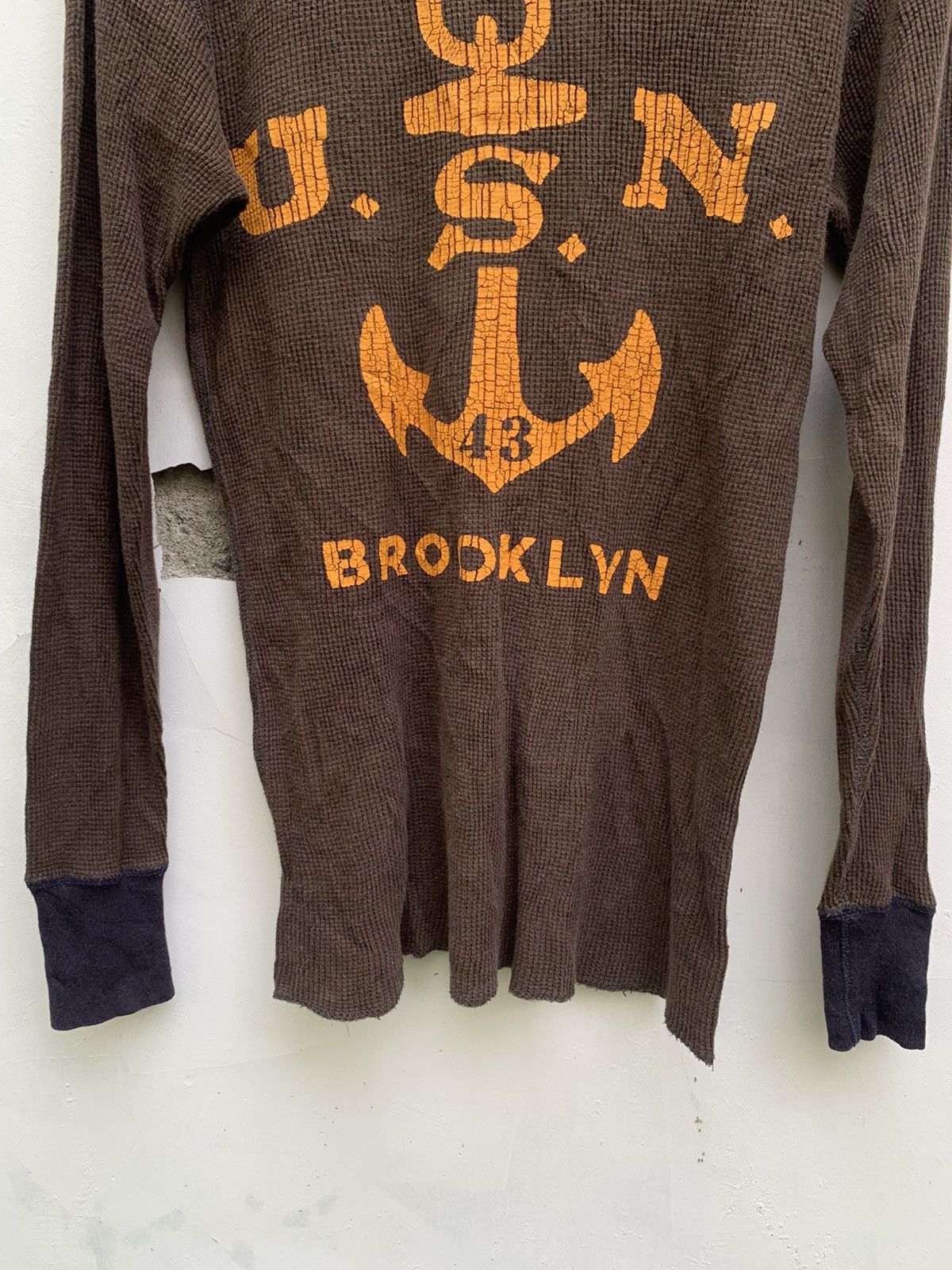 Freewheelers Freewheelers U.S.N BROOKLYN Waffle Long Sleeve Size US M / EU 48-50 / 2 - 3 Thumbnail