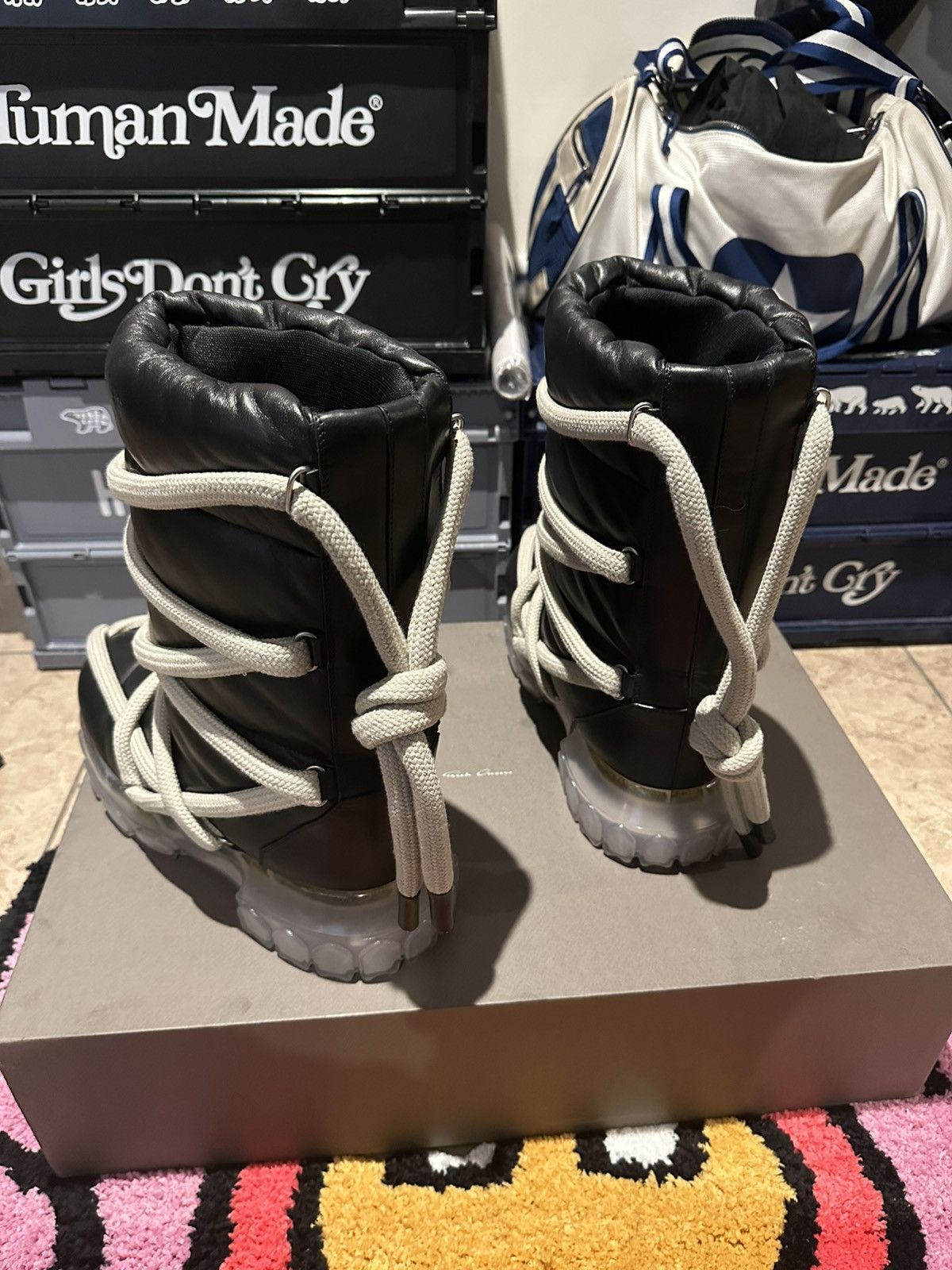 Rick Owens RICK OWENS LUNAR BOOTS Size US 9 / EU 42 - 4 Thumbnail