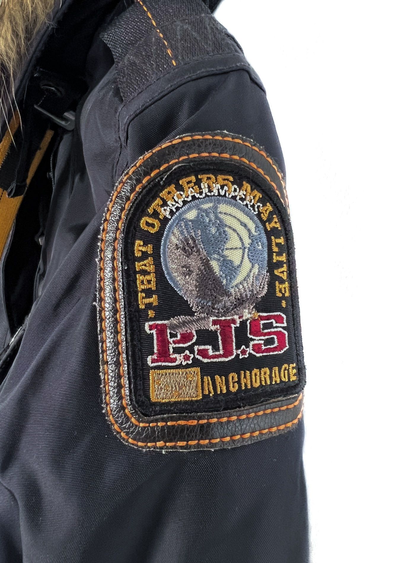 Parajumpers Parajumpers Navy Nylon Masterpiece Denali Parka Jacket Size XXS / US 00 / IT 34 - 4 Thumbnail