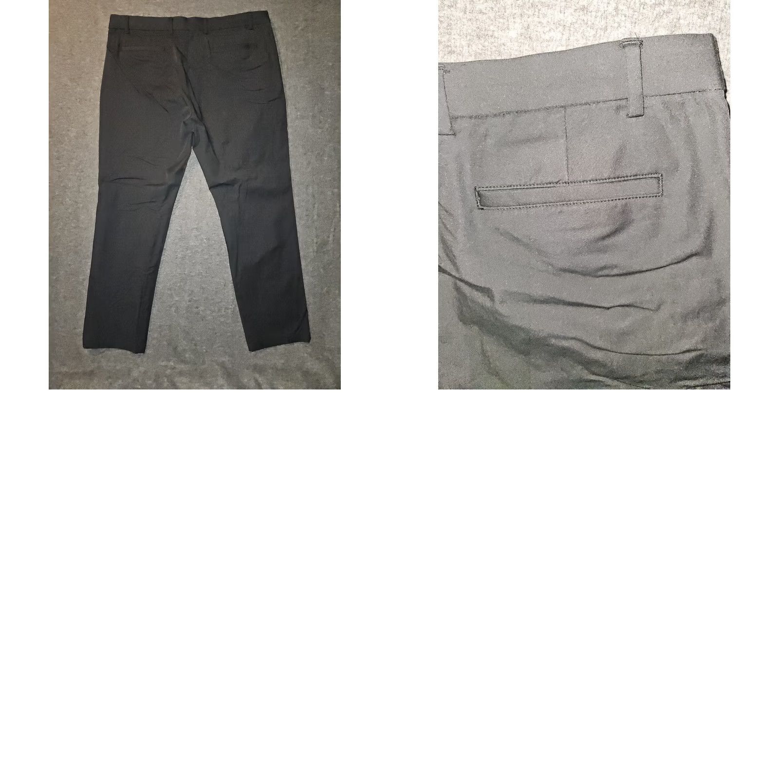 Michael Kors Michael Kors Men's Black Dress Pants 38x30 Mid Rise Stretch Performance Preppy Size US 38 / EU 54 - 8 Thumbnail