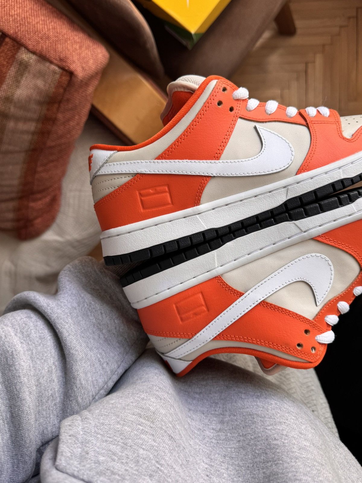 Nike VNDS! 2016 Nike SB Dunk Low Orange Box Size US 8 / EU 41 - 10 Thumbnail