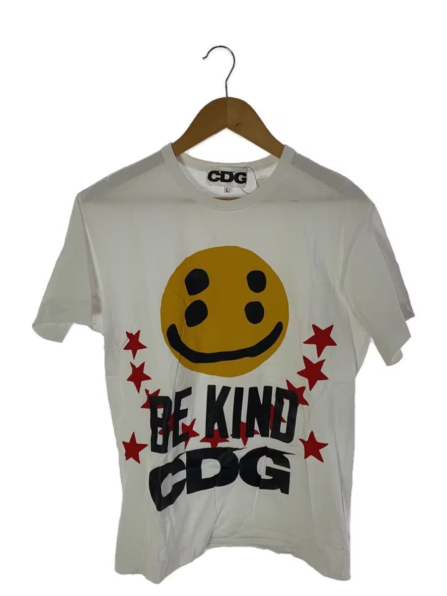 Comme des Garcons Be Kind CDG Smiley Tee Size US L / EU 52-54 / 3 - 1 Thumbnail