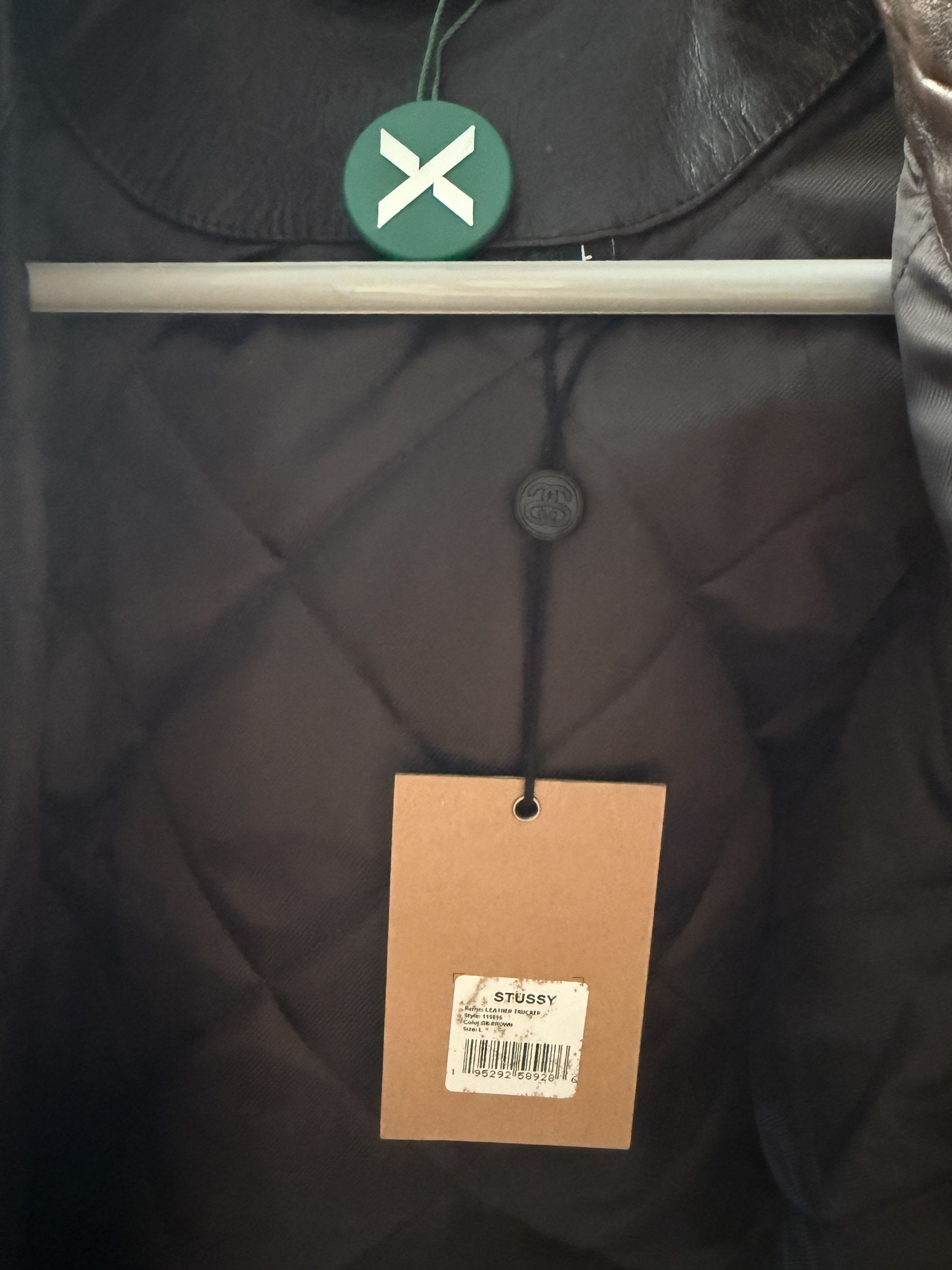 Stussy Stussy Trucker Leather Jacket Size US L / EU 52-54 / 3 - 6 Thumbnail