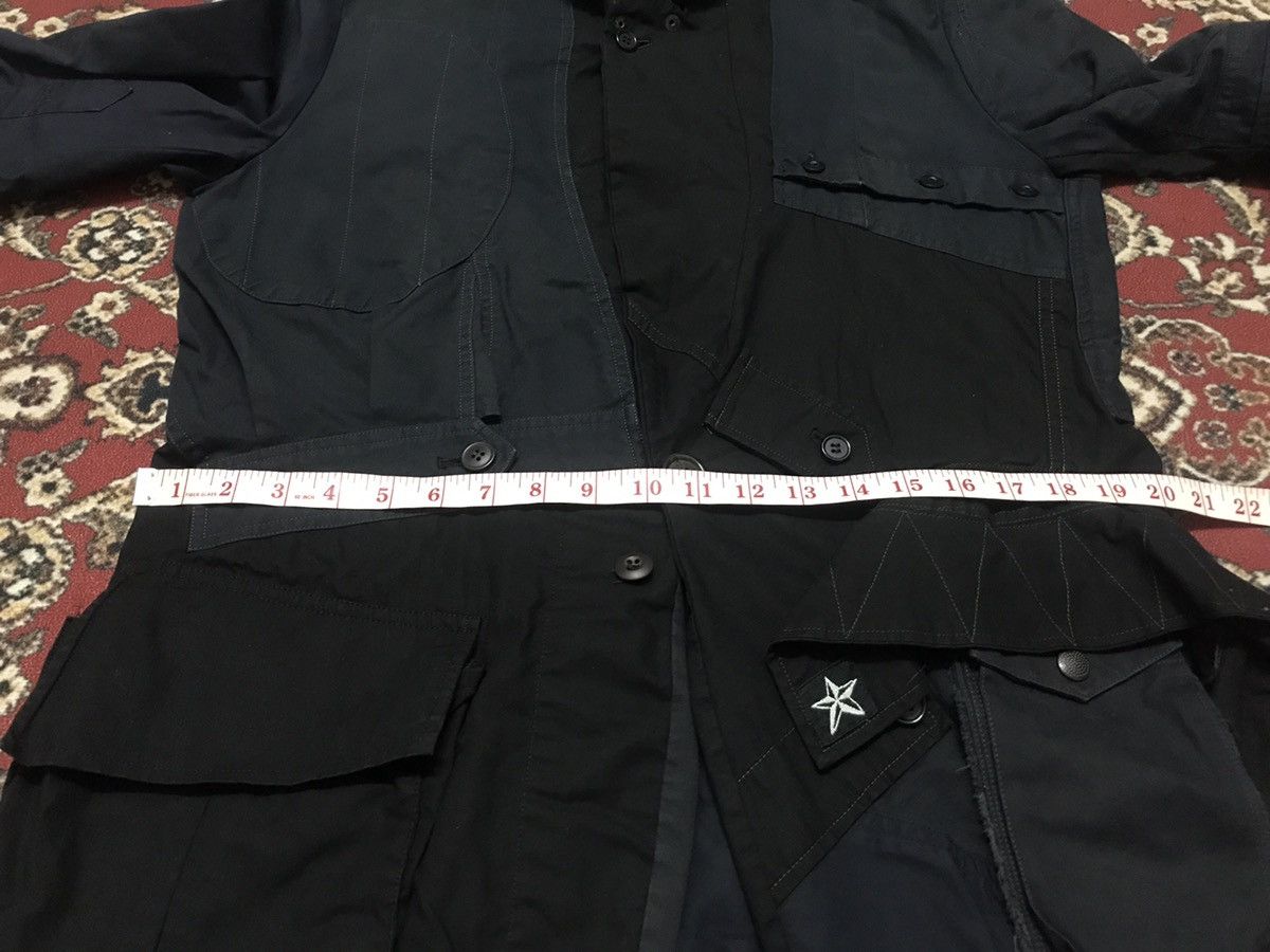 Jun Takahashi × Undercover Undercover SS05 Reconstructed Military Blazer Size US L / EU 52-54 / 3 - 12 Thumbnail