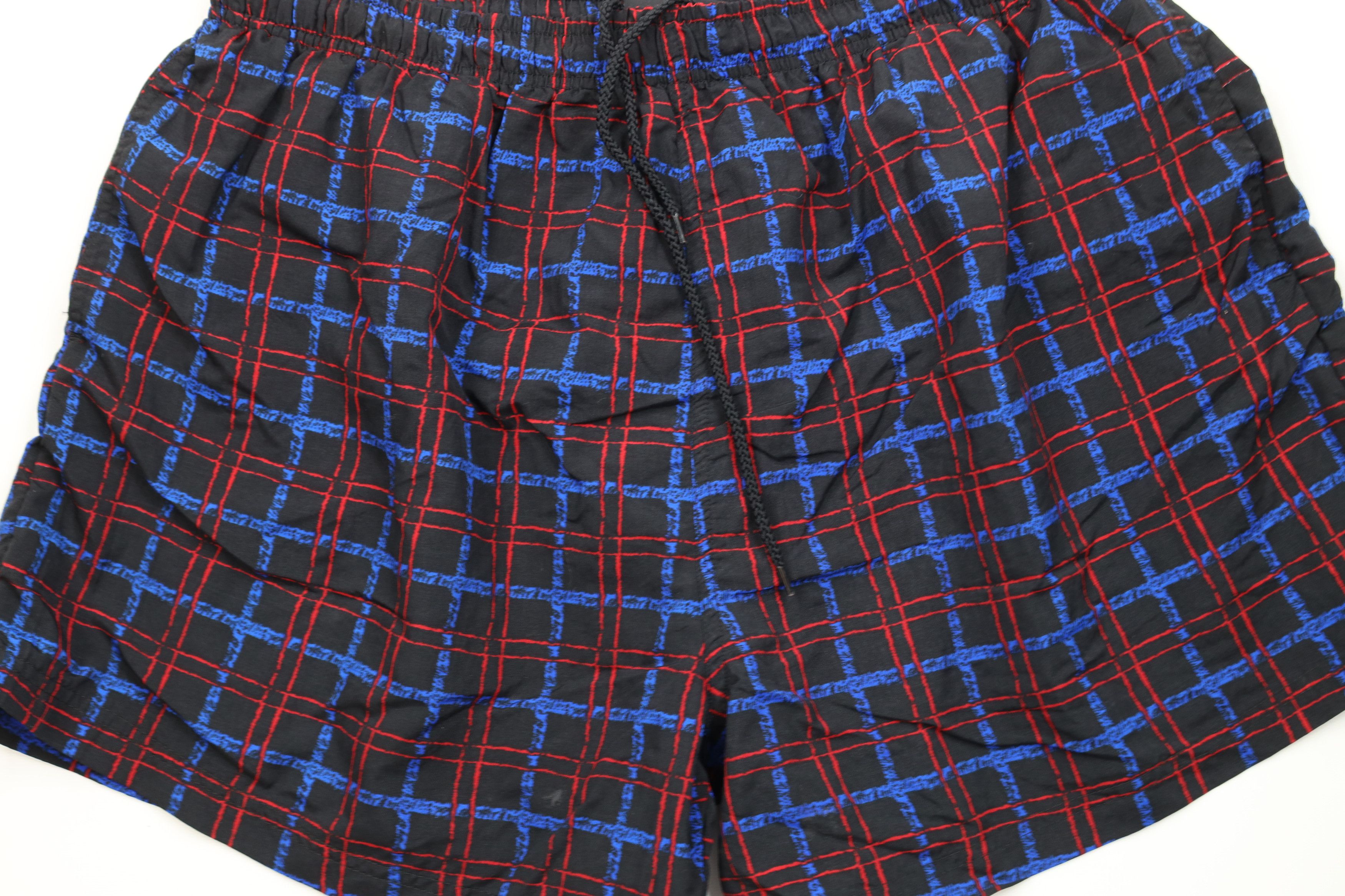 Vintage Vintage 90s Streetwear Above Knee Lined Shorts Swim Trunks Size US 36 / EU 52 - 3 Thumbnail