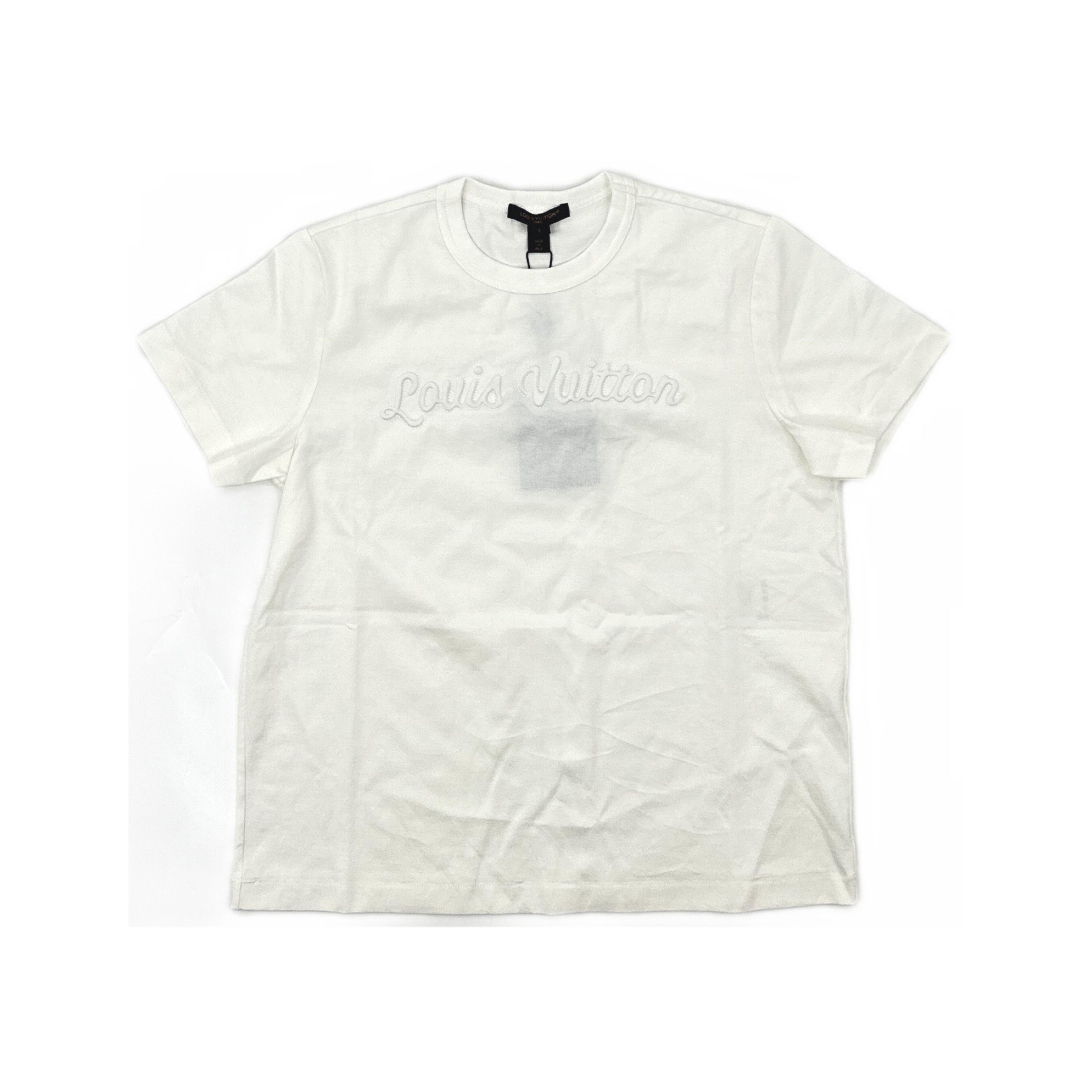Louis Vuitton Louis Vuitton Embroidered Logo T-Shirt Size S Size S / US 4 / IT 40 - 1 Thumbnail