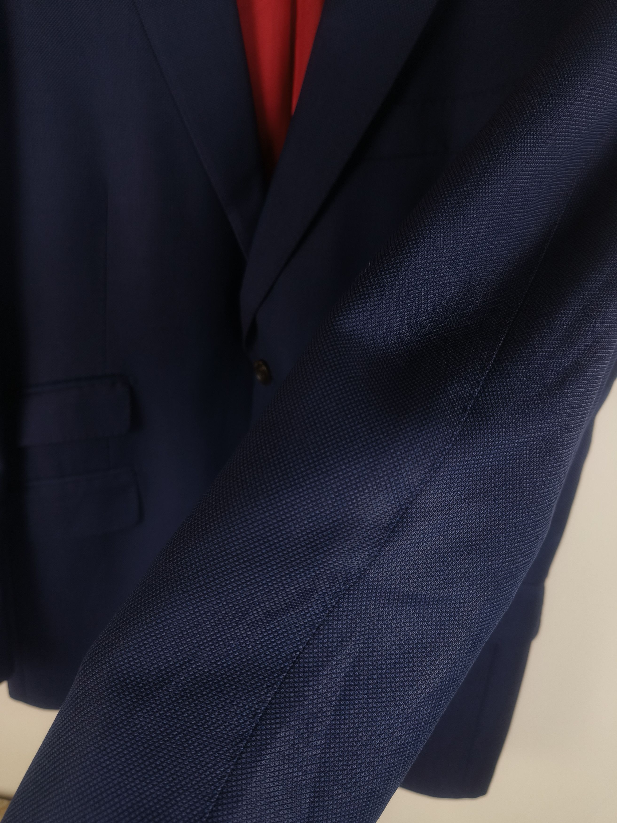 Suitsupply Suitsupply Pure Wool 120's Zigzone Blazer Size 36R - 3 Thumbnail