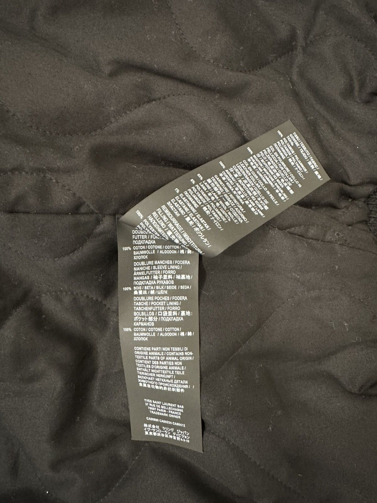 Saint Laurent Paris Saint Laurent Nylon Bomber Size US S / EU 44-46 / 1 - 8 Thumbnail