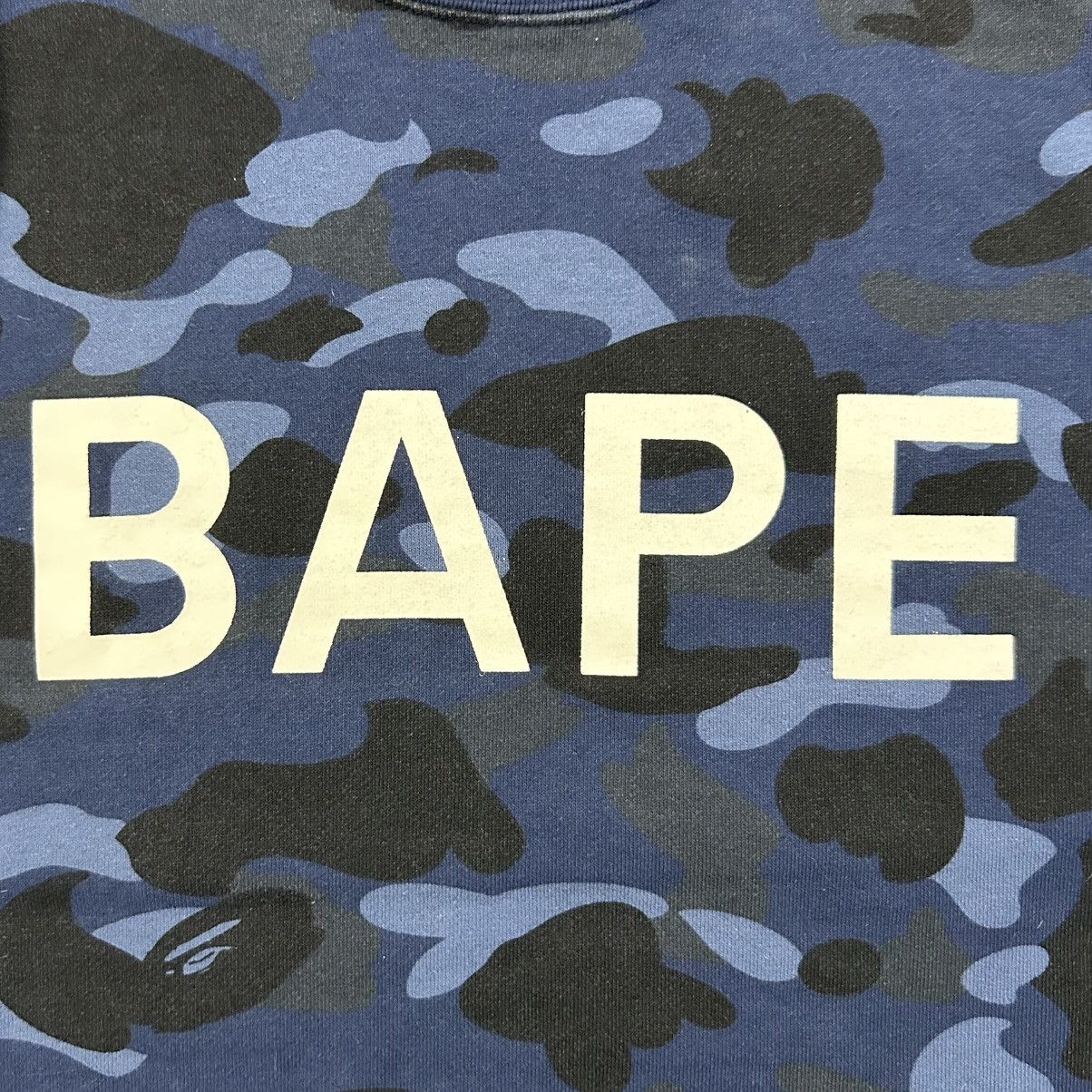 Bape BAPE Blue Camo Sweatshirt Size US M / EU 48-50 / 2 - 2 Thumbnail