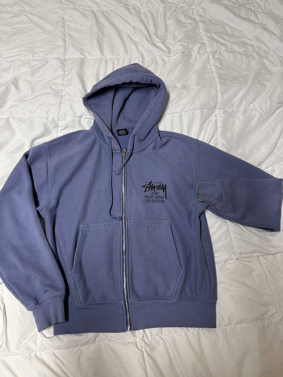 Stussy Stussy x Dover Street Market Zip Hoodie Size US S / EU 44-46 / 1 - 2 Thumbnail