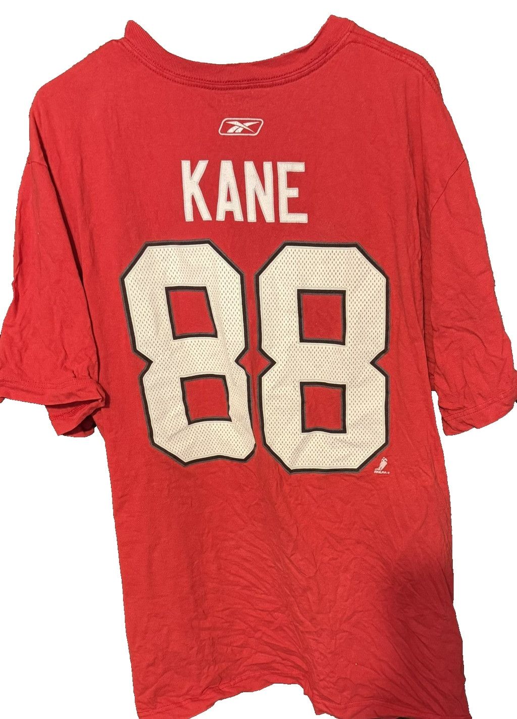 Reebok Chicago Blackhawks Reebok Patrick Kane Tee Red Men’s Sz XXL Size US XXL / EU 58 / 5 - 1 Thumbnail