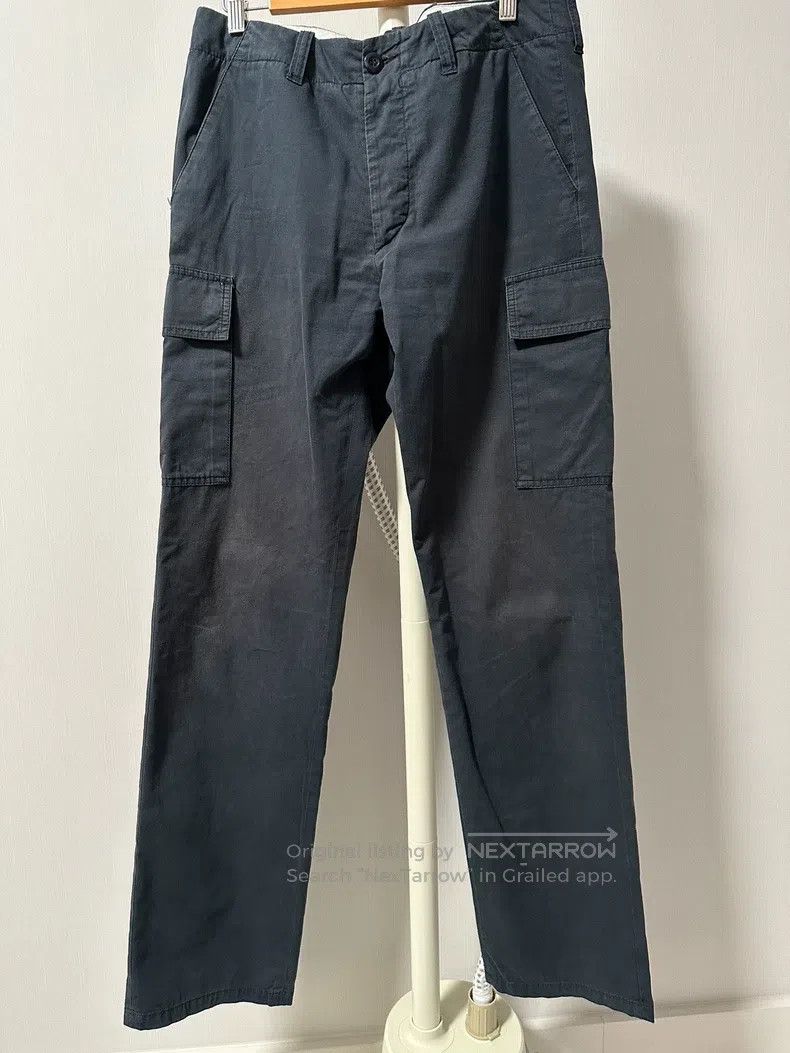 Helmut Lang Helmut Lang Washed single pocket pants, deep navy blue Size US 32 / EU 48 - 1 Thumbnail