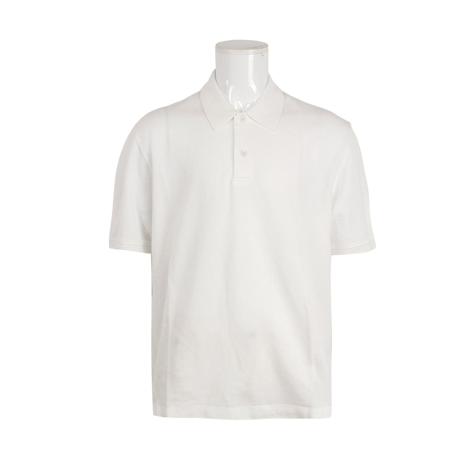 Bottega Veneta Bottega Veneta Solid White Cotton T-Shirt Size 56 Size US XL / EU 56 / 4 - 1 Thumbnail