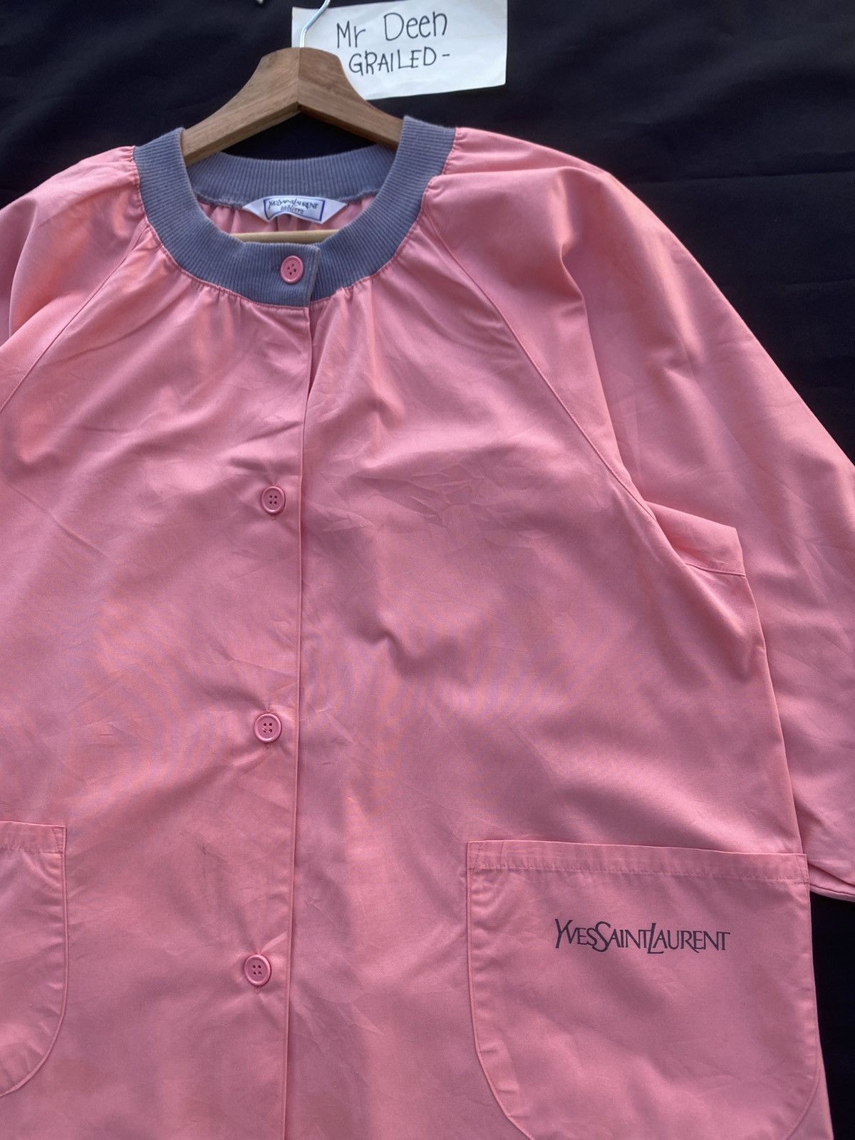 Yves Saint Laurent Rare Yves Saint Laurent Pink Long Shirt Size L / US 10 / IT 46 - 8 Thumbnail