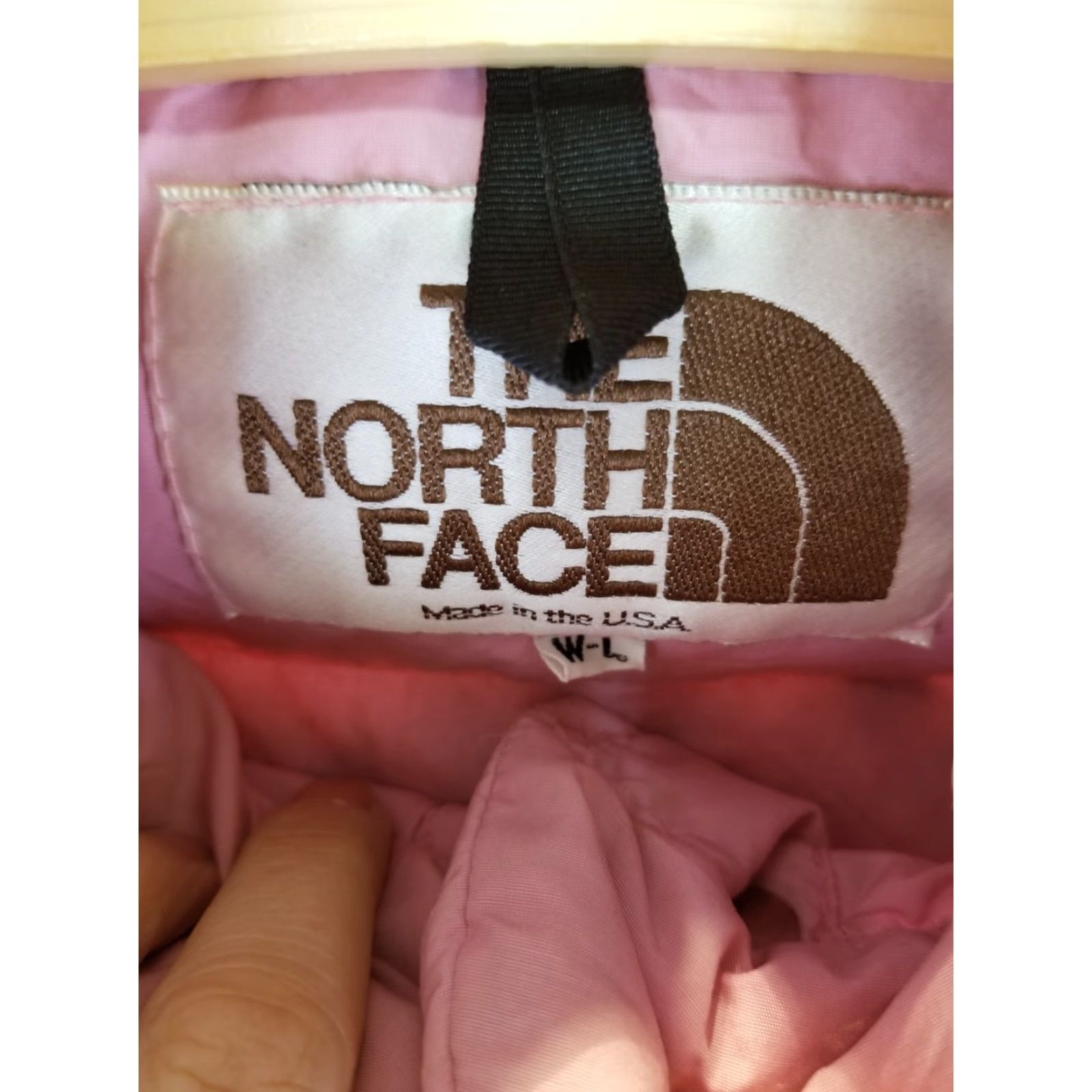 The North Face VINTAGE NORTH FACE PINK DOWN VEST WOMEN'S LARGE SZ Brown Tag Size L / US 10 / IT 46 - 4 Thumbnail