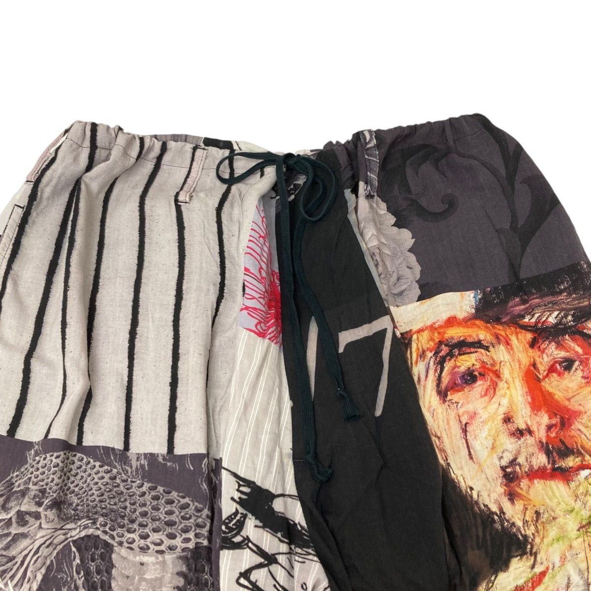 Yohji Yamamoto yohji yamamoto Rayon total pattern pants Size US 41 - 3 Thumbnail