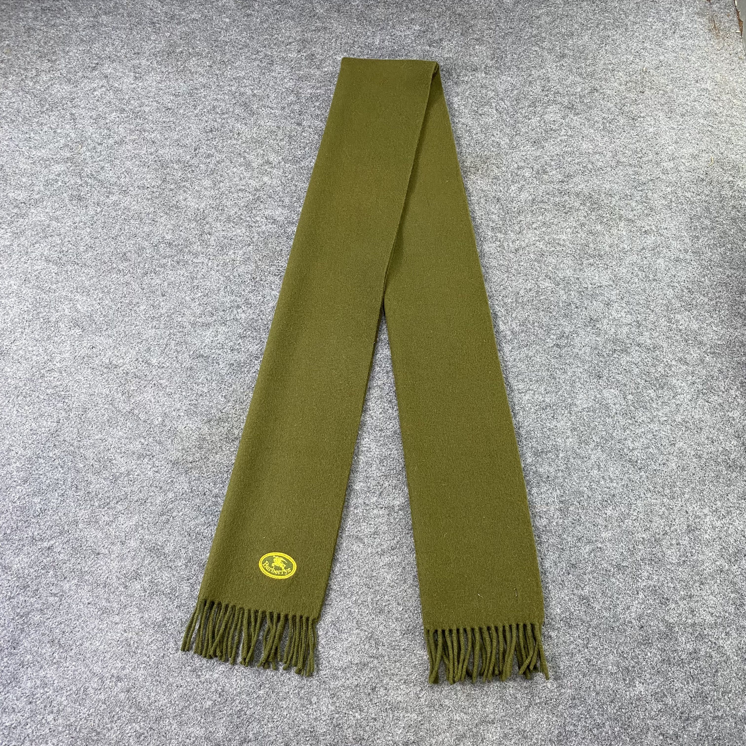 Burberry Burberry Wool Muffler / Scarf / Neckwear - T1349 Size ONE SIZE - 4 Thumbnail