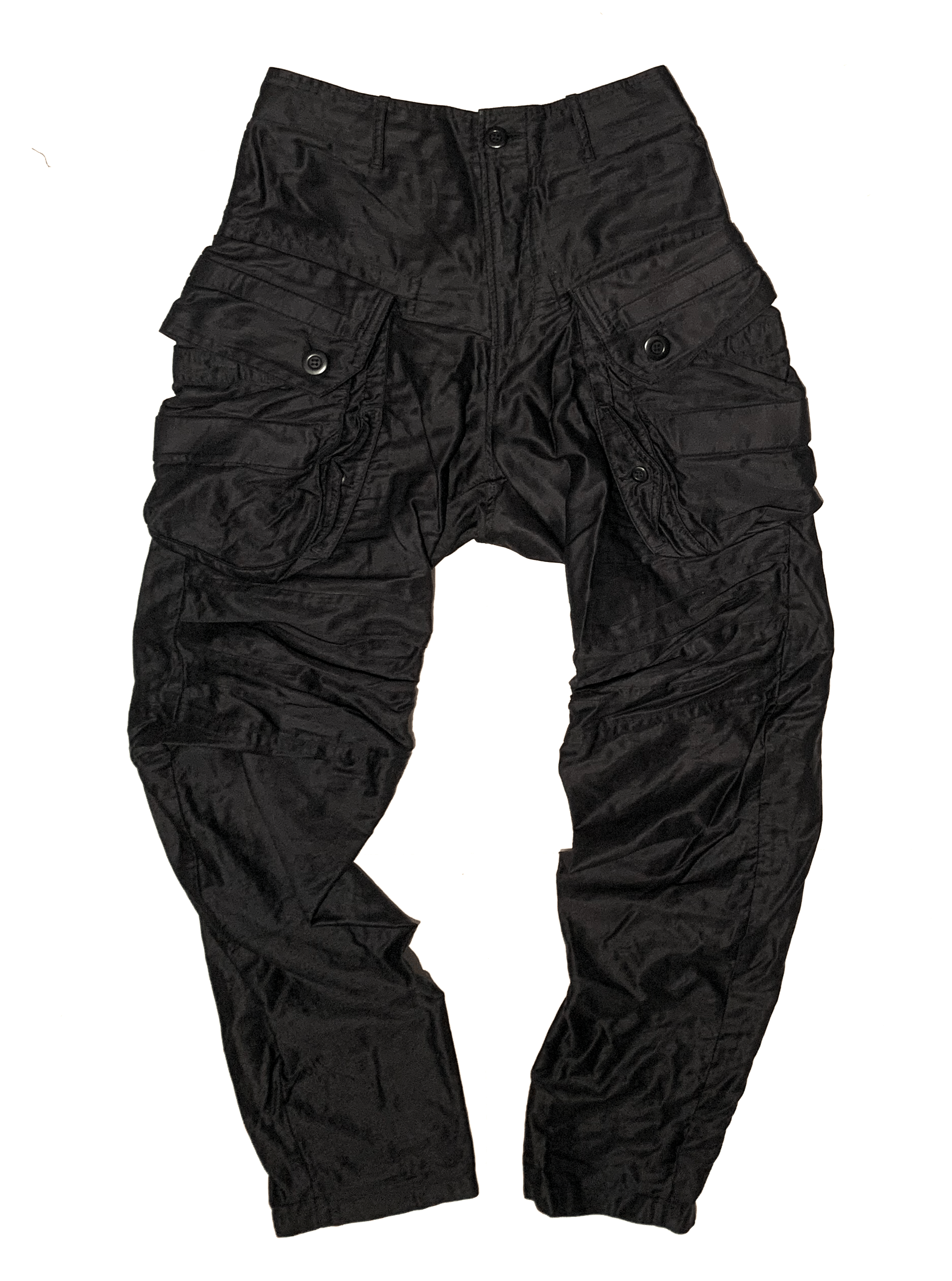 image of Julius Ss10 Gas Mask Cargo Lyocell in Navy, Men's (Size 30)