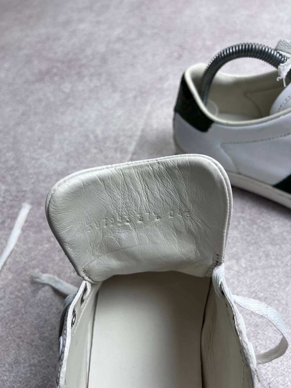 Gucci × Vintage Vintage Gucci GG Ace Low Leather Sneakers Y2K 38 Size US 5.5 / EU 38 - 11 Thumbnail
