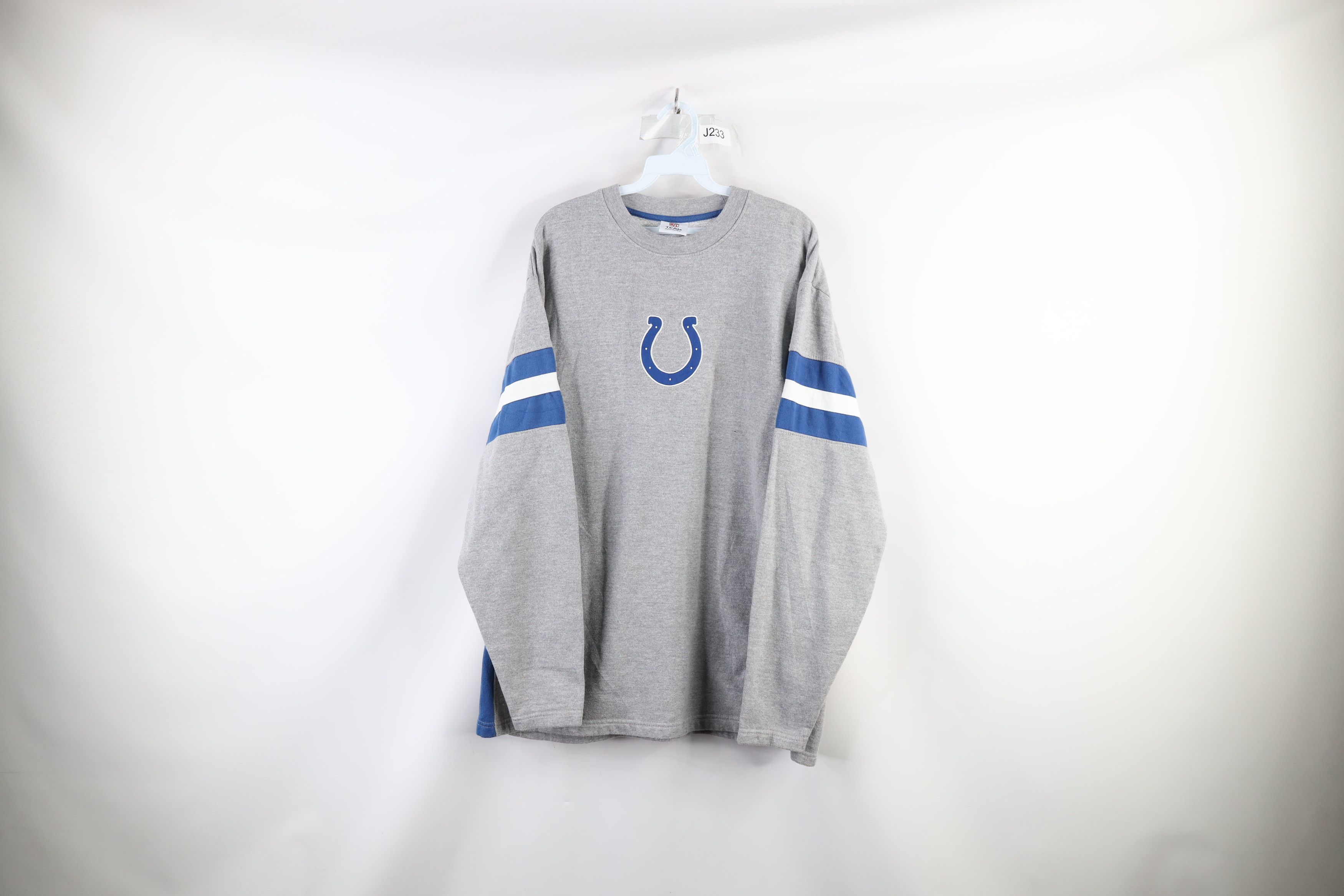 VINTAGE Y2K Indianapolis Colts Shirt Large Men Spellout Football