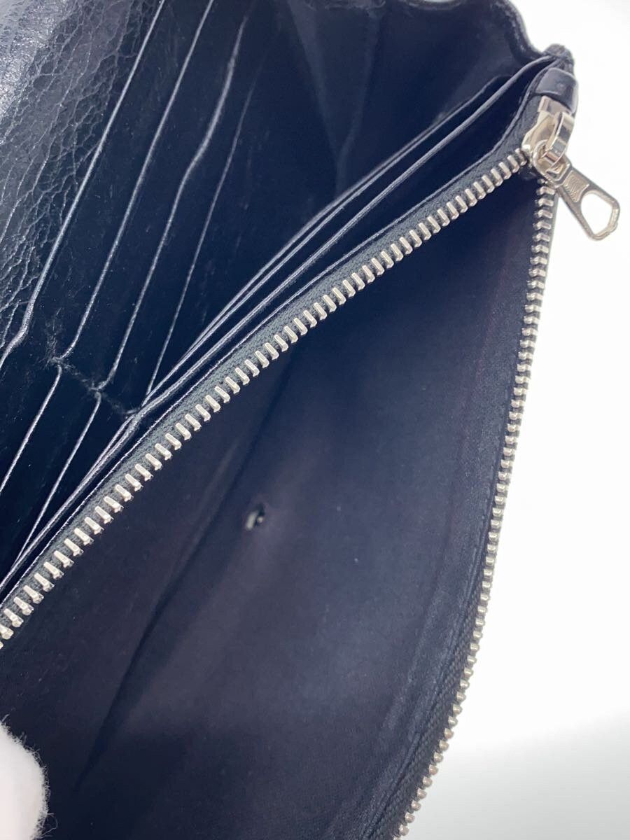 Balenciaga Balenciaga Leather Long Wallet Black Size ONE SIZE - 5 Thumbnail