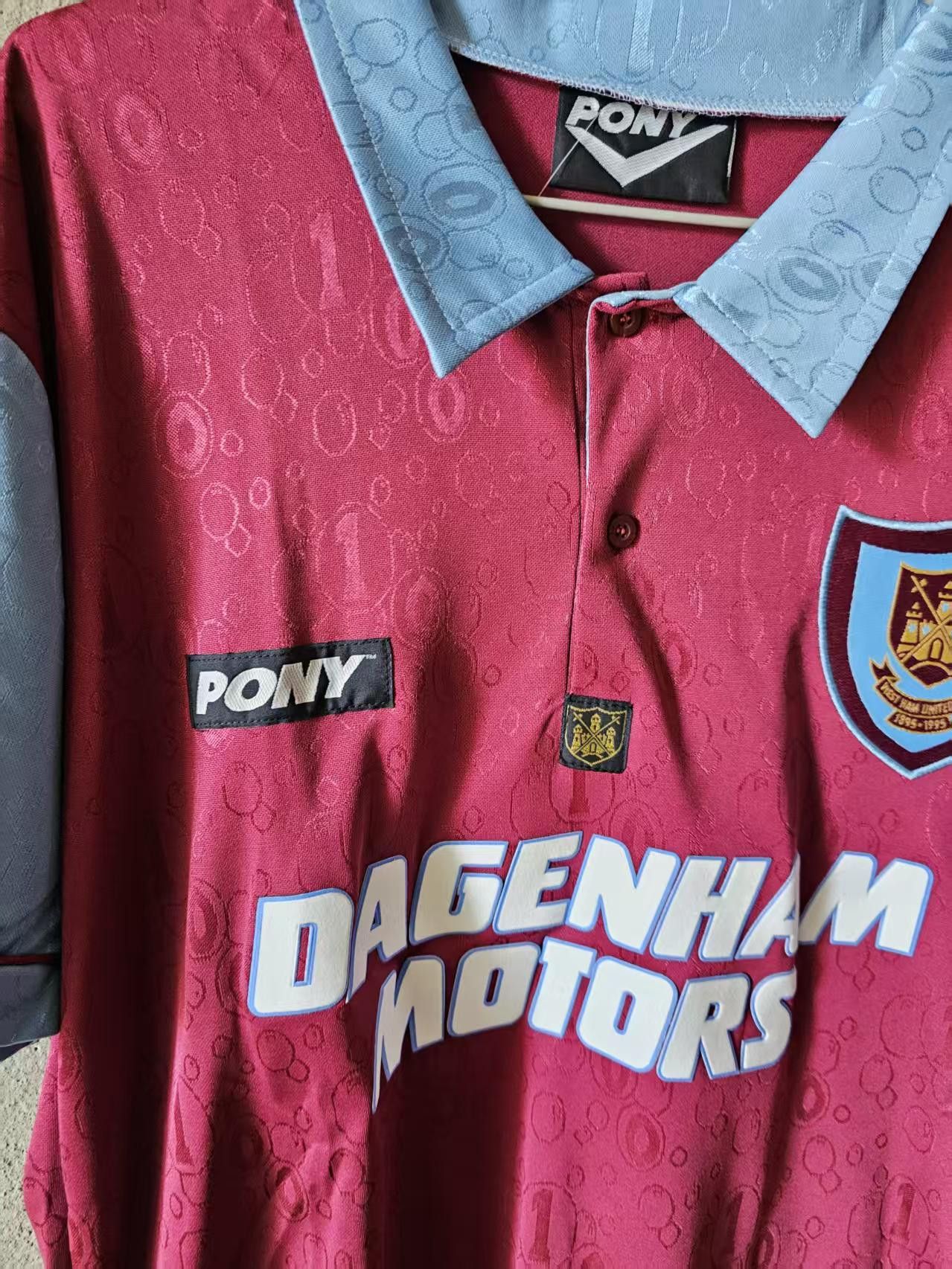Other 1995 1997 West ham Jersey Size US L / EU 52-54 / 3 - 2 Thumbnail